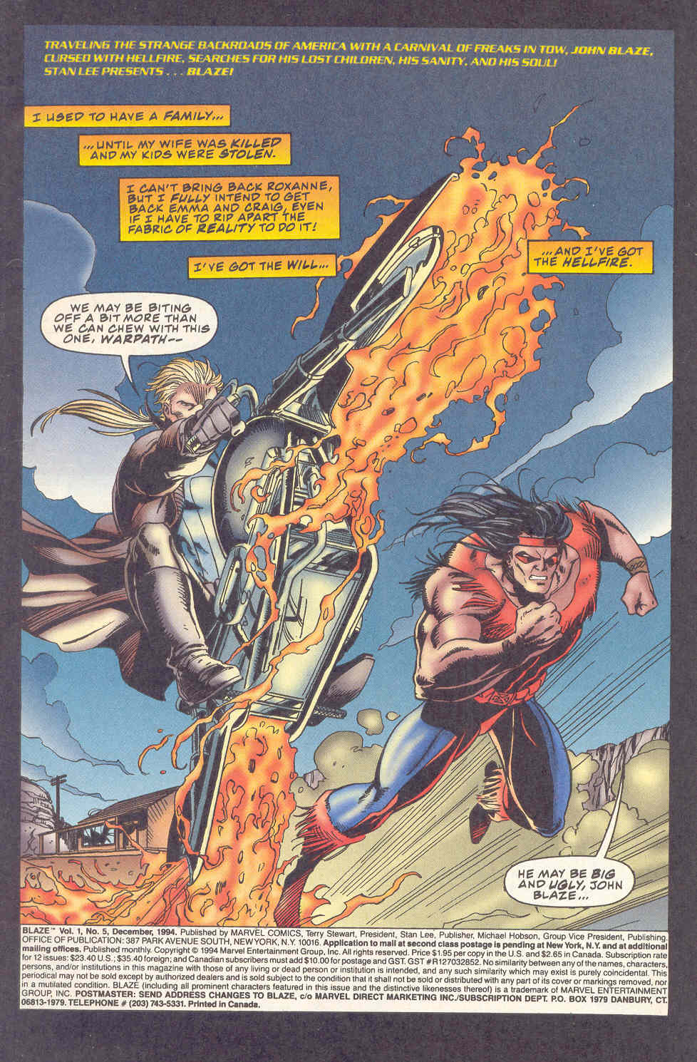 Read online Blaze comic -  Issue #5 - 2