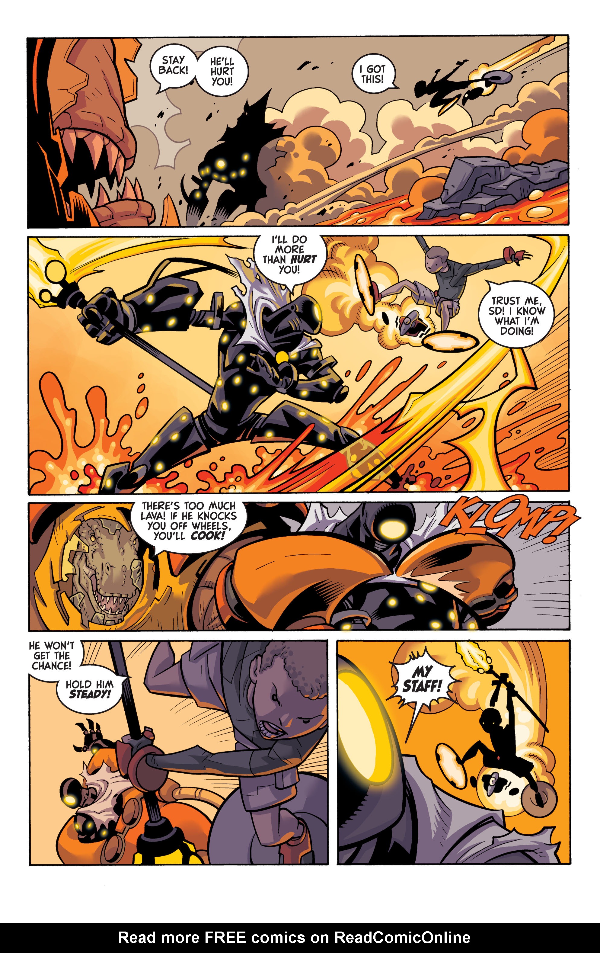 Read online Super Dinosaur (2011) comic -  Issue #9 - 13