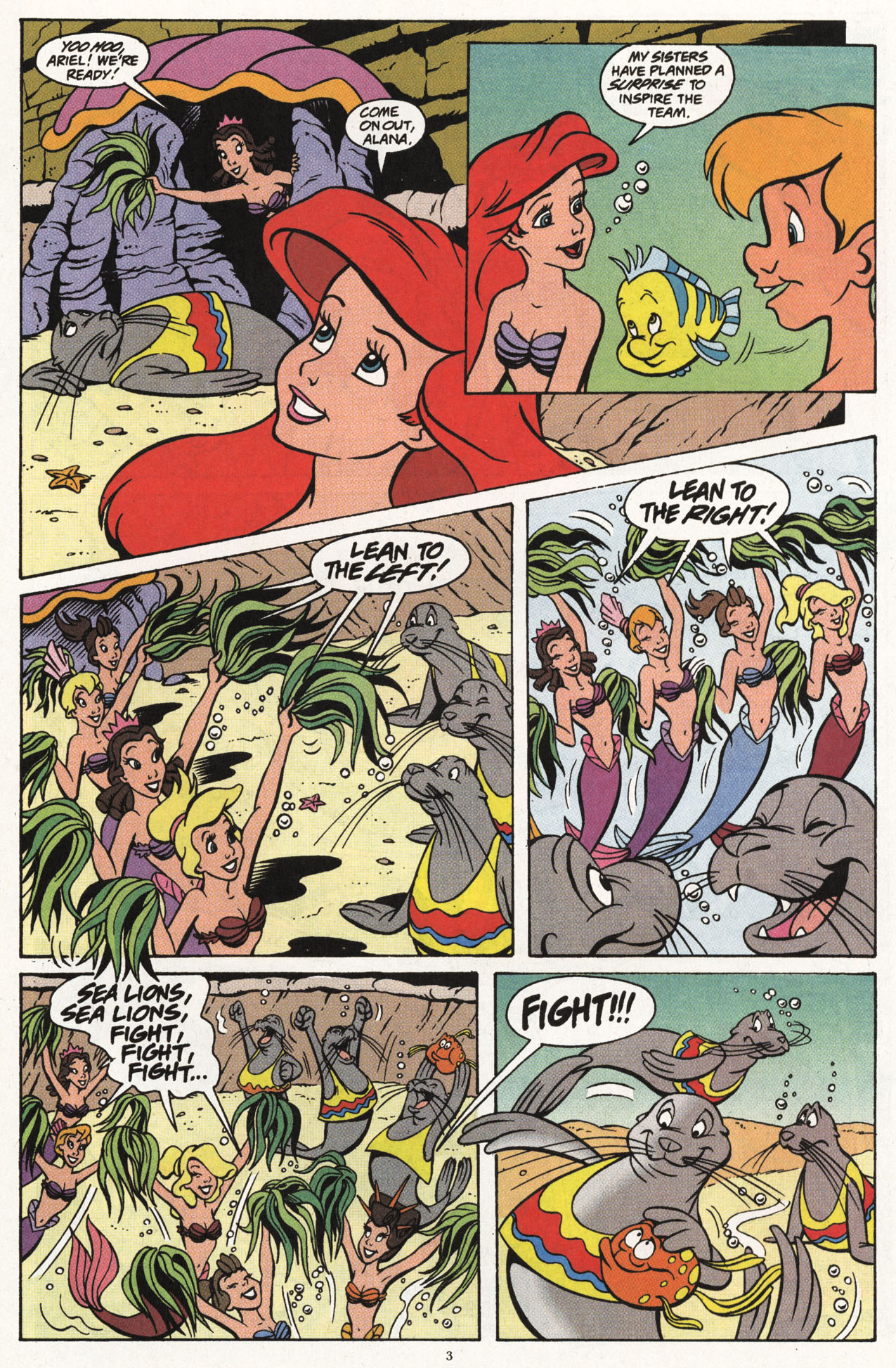 Read online Disney's The Little Mermaid comic -  Issue #10 - 5