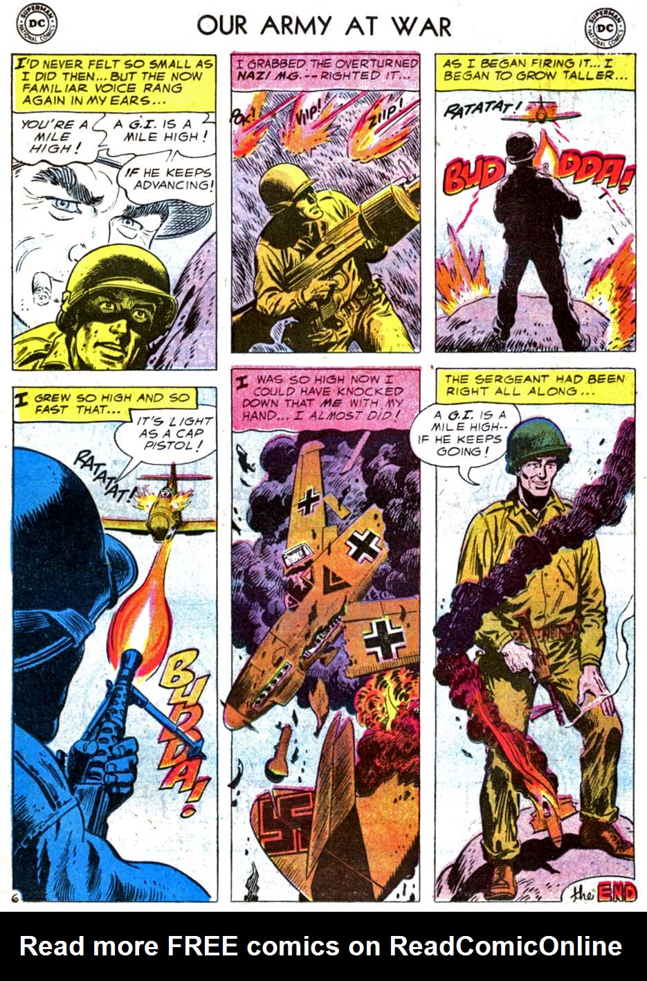 Read online Our Army at War (1952) comic -  Issue #66 - 23