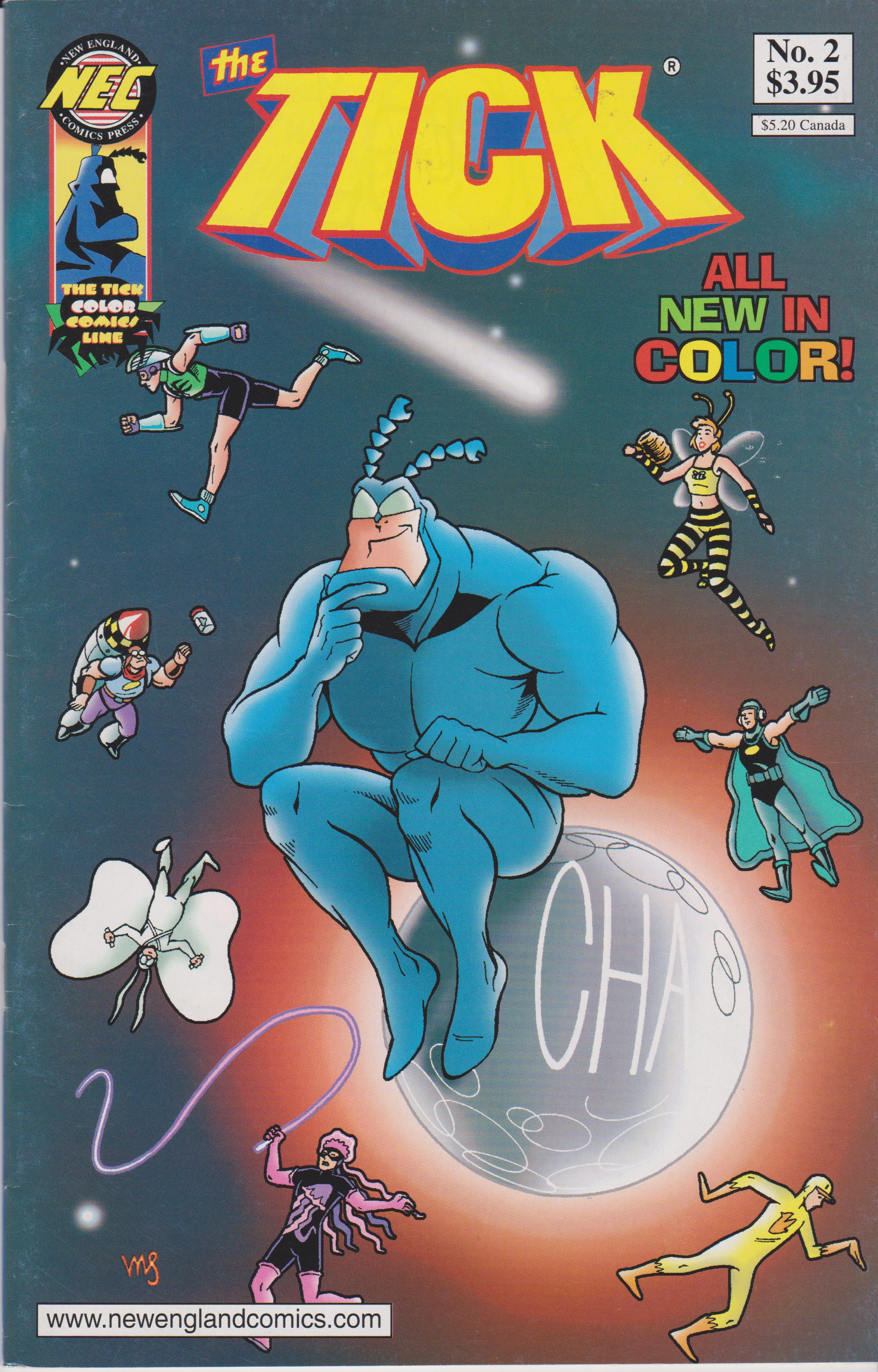 Read online The Tick Color comic -  Issue #2 - 1