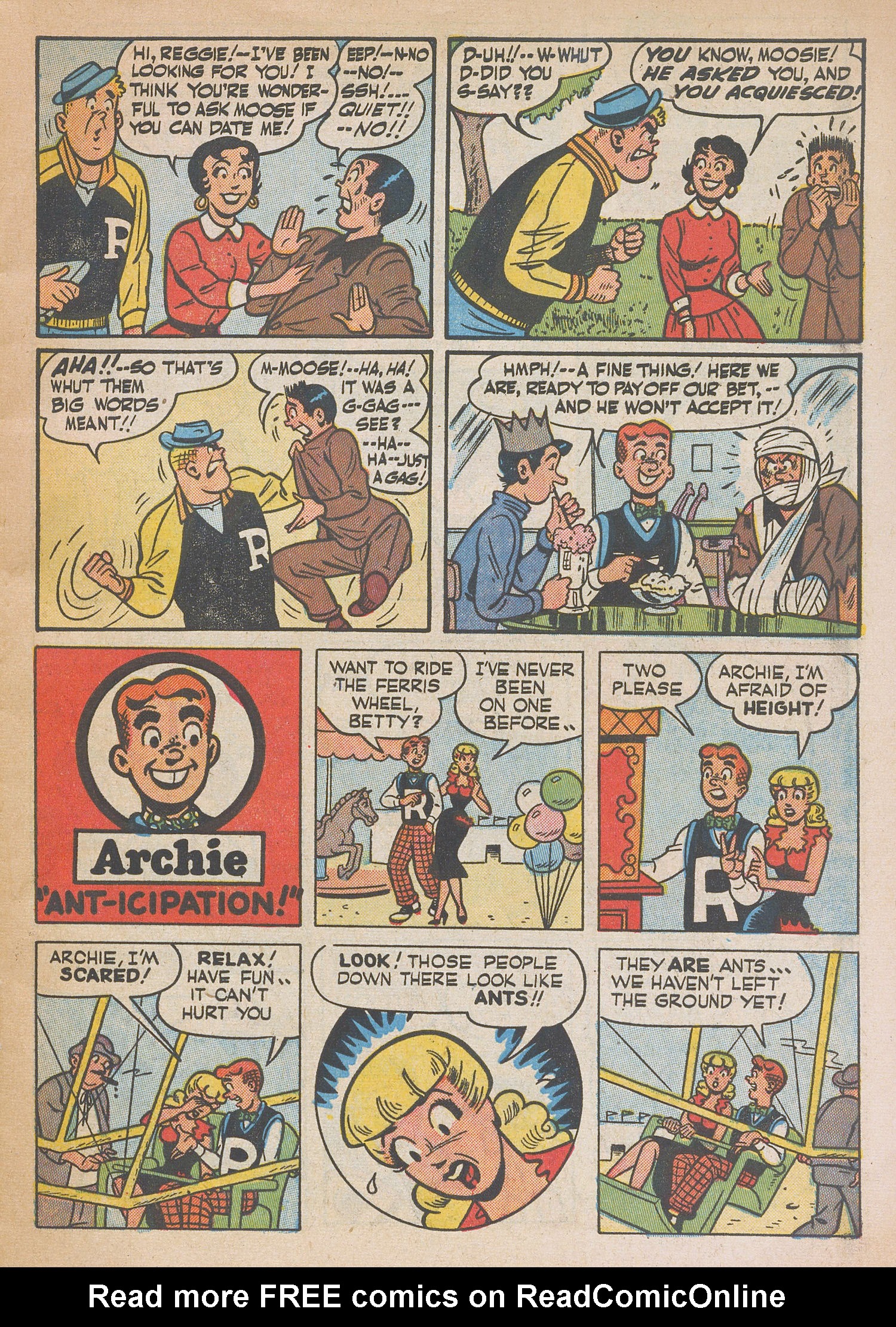 Read online Archie's Rival Reggie comic -  Issue #13 - 5