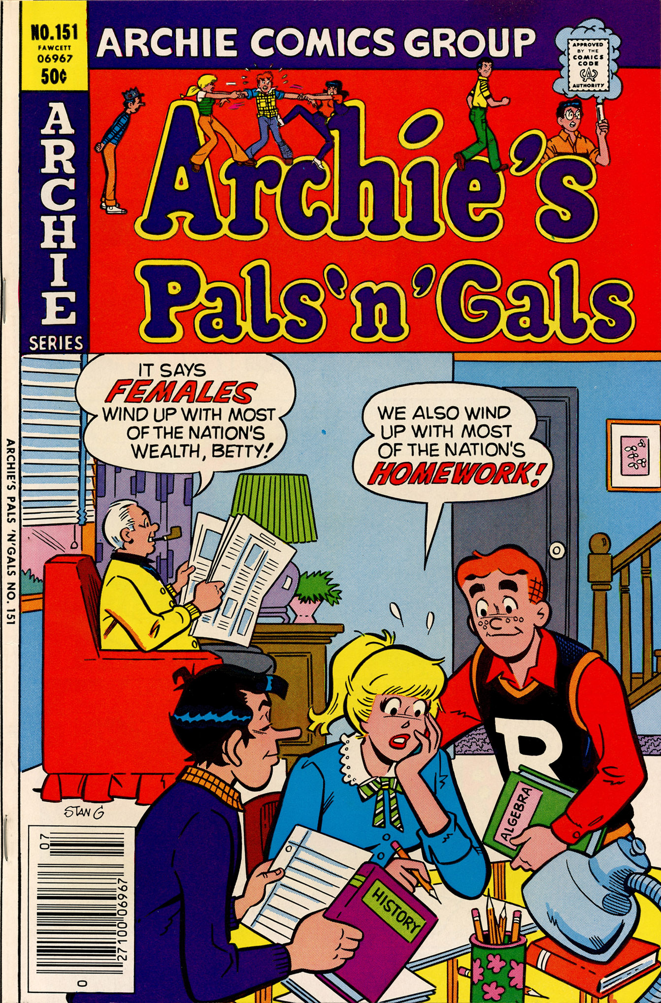 Read online Archie's Pals 'N' Gals (1952) comic -  Issue #151 - 1