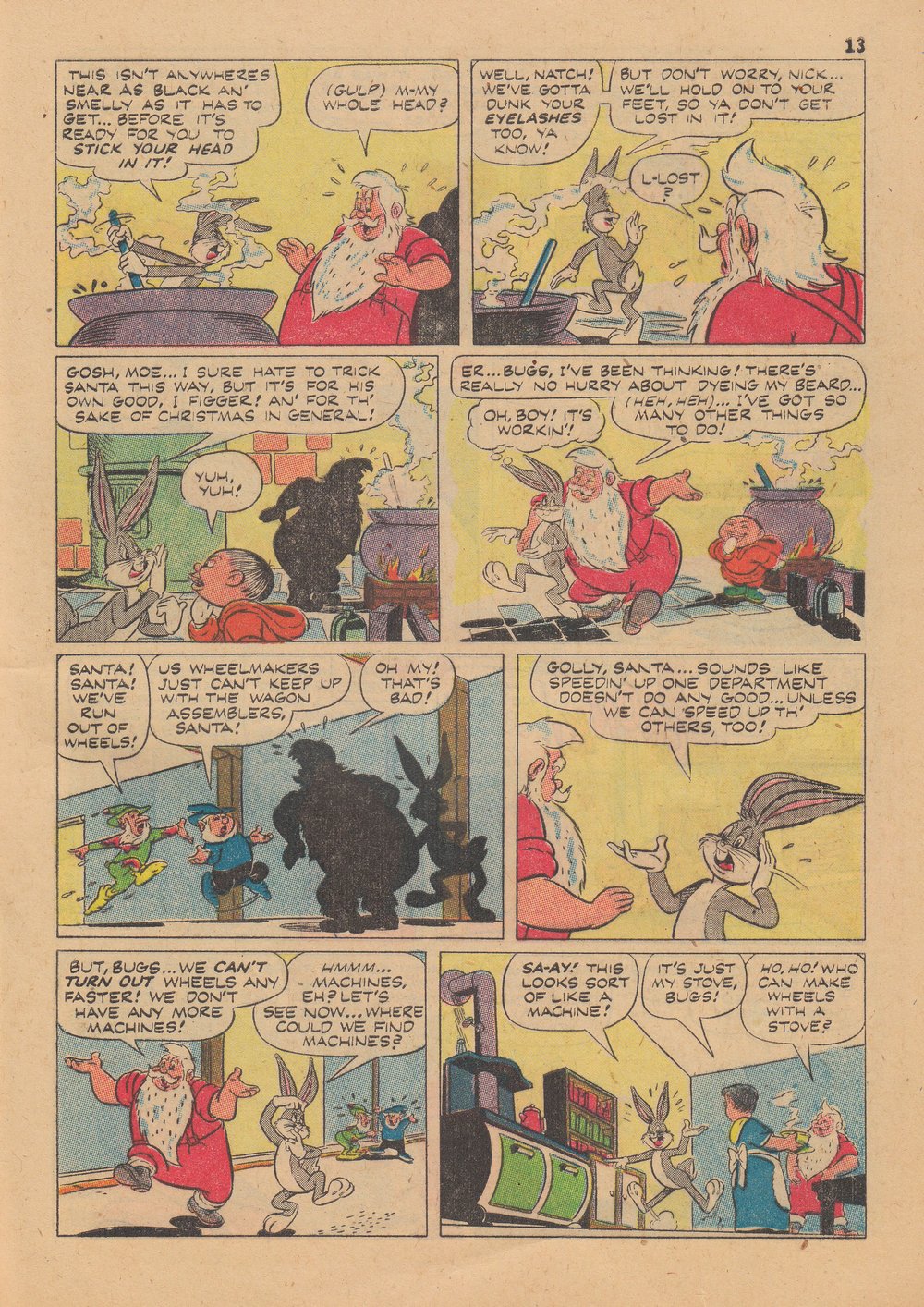 Read online Bugs Bunny's Christmas Funnies comic -  Issue # TPB 2 - 15