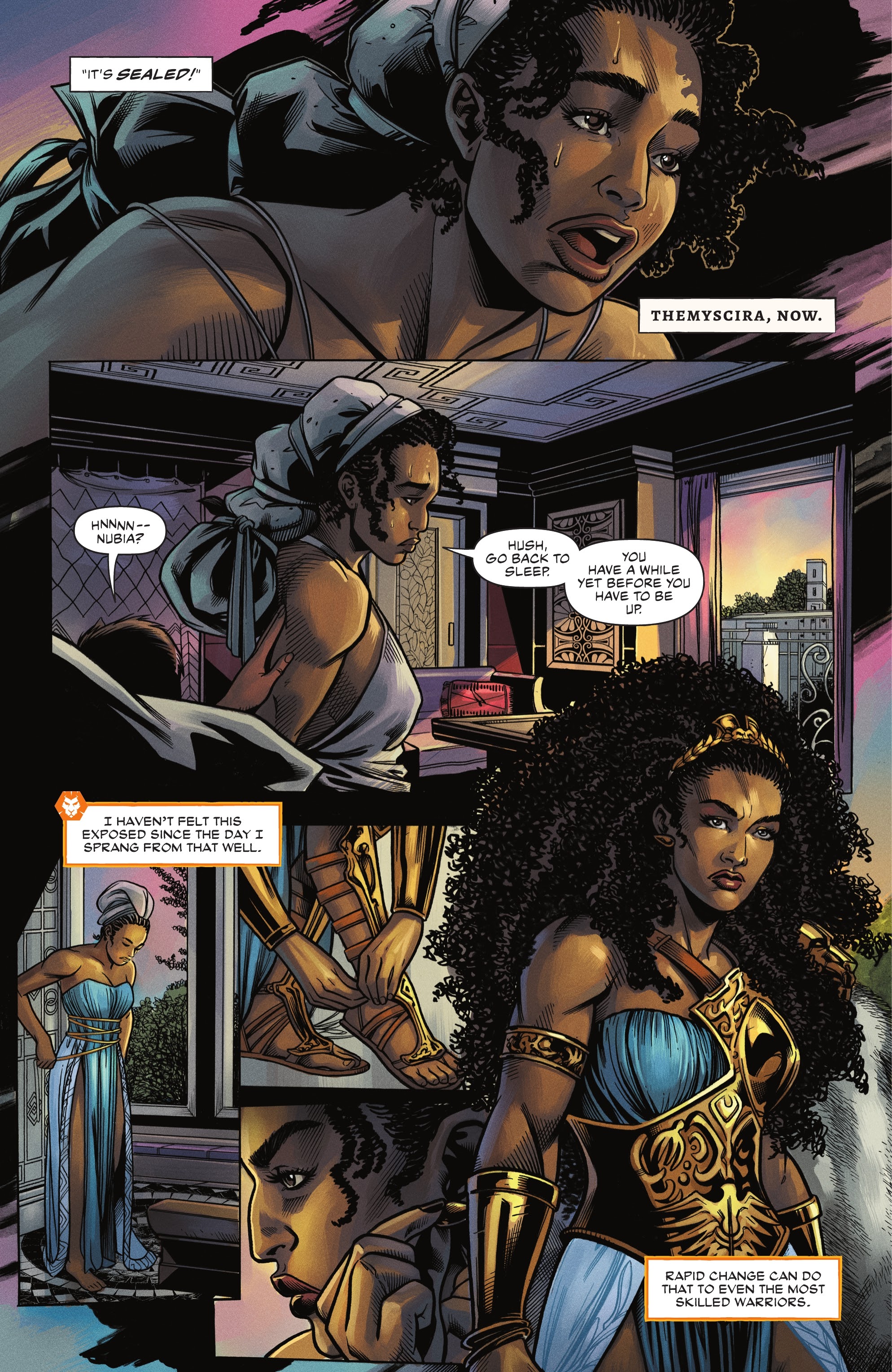 Read online Nubia & the Amazons comic -  Issue #1 - 6
