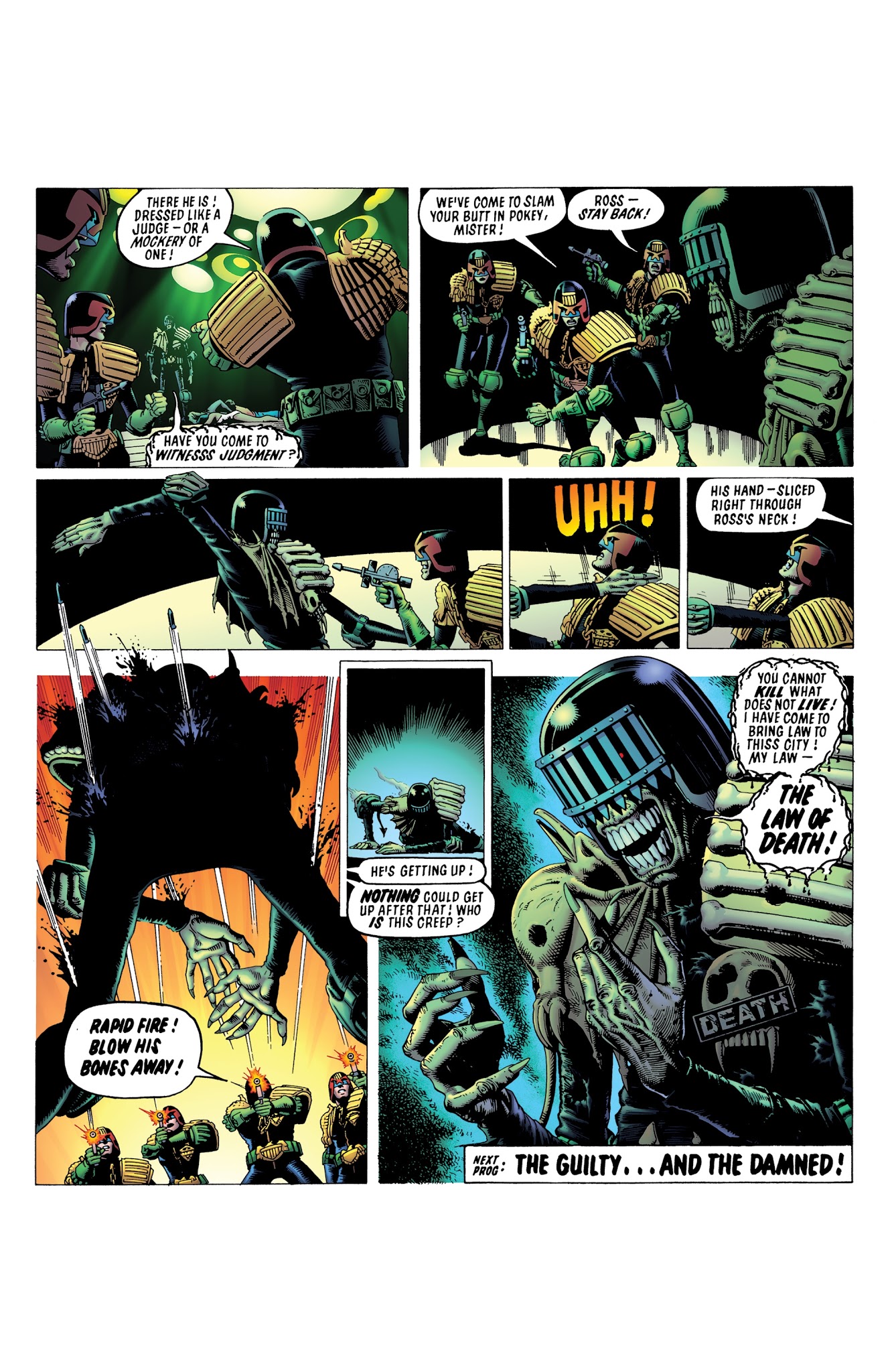 Read online Judge Dredd: The Blessed Earth comic -  Issue #7 - 31