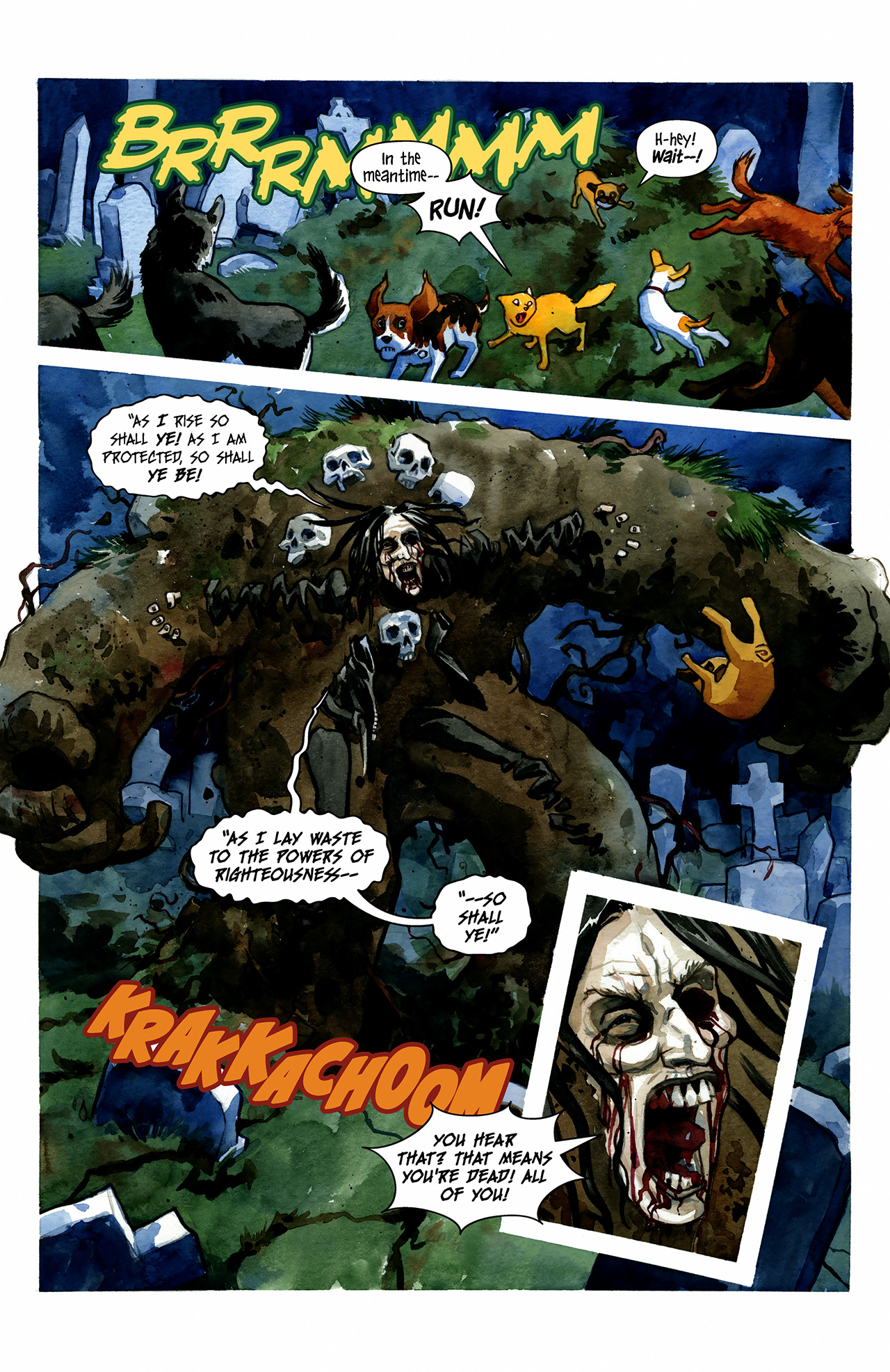 Read online Beasts of Burden comic -  Issue #4 - 18