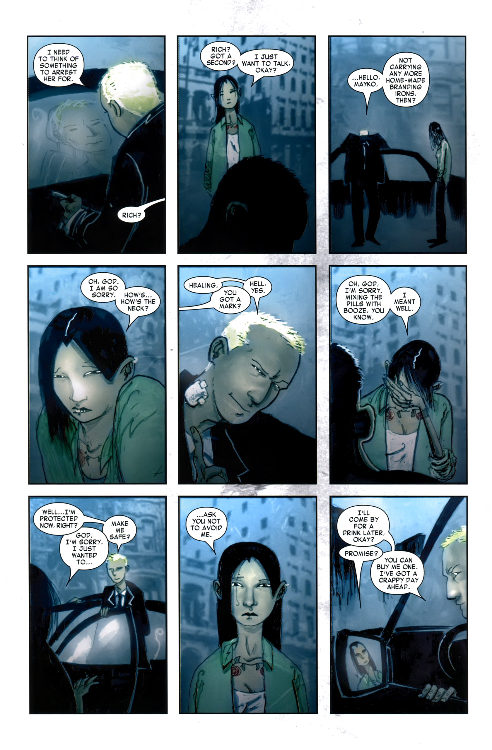 Read online Fell comic -  Issue #2 - 4