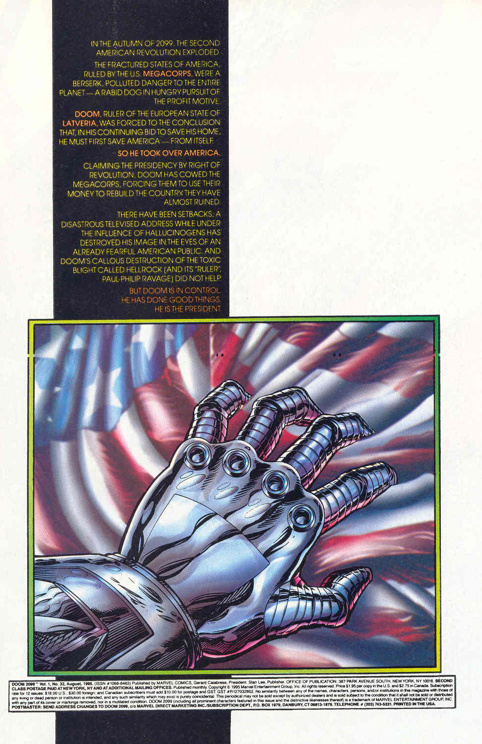 Read online Doom 2099 comic -  Issue #32 - 2