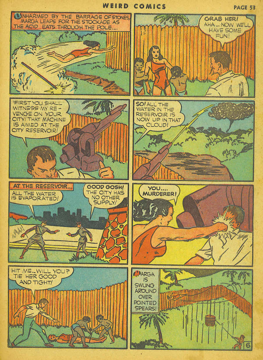 Read online Weird Comics comic -  Issue #9 - 51