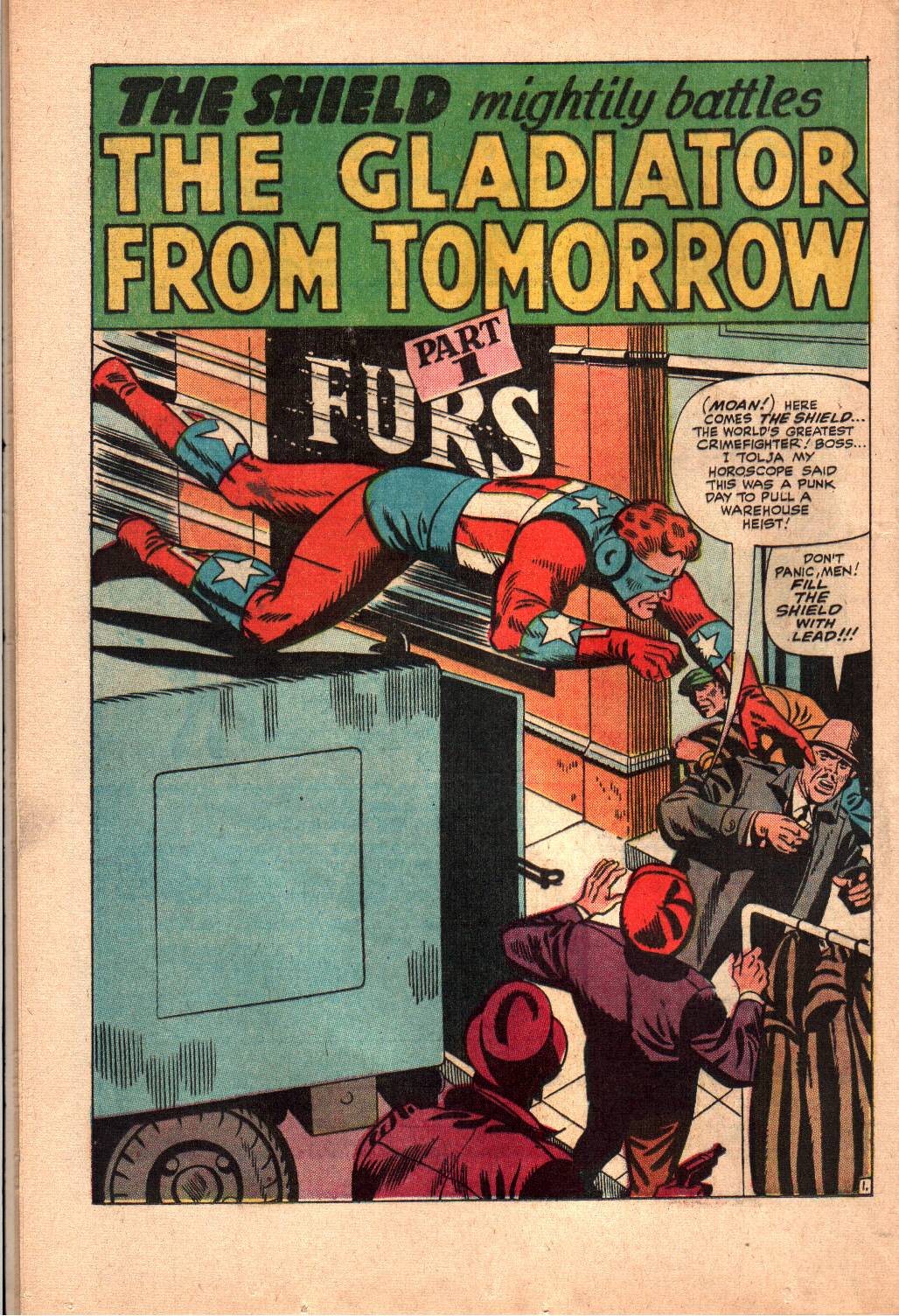 Read online Fly Man comic -  Issue #37 - 17