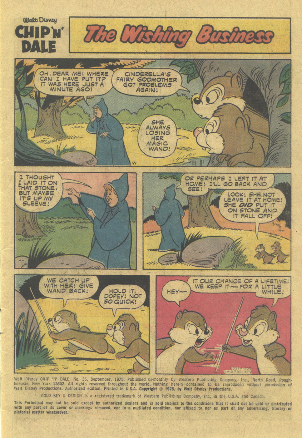 Read online Walt Disney Chip 'n' Dale comic -  Issue #35 - 3