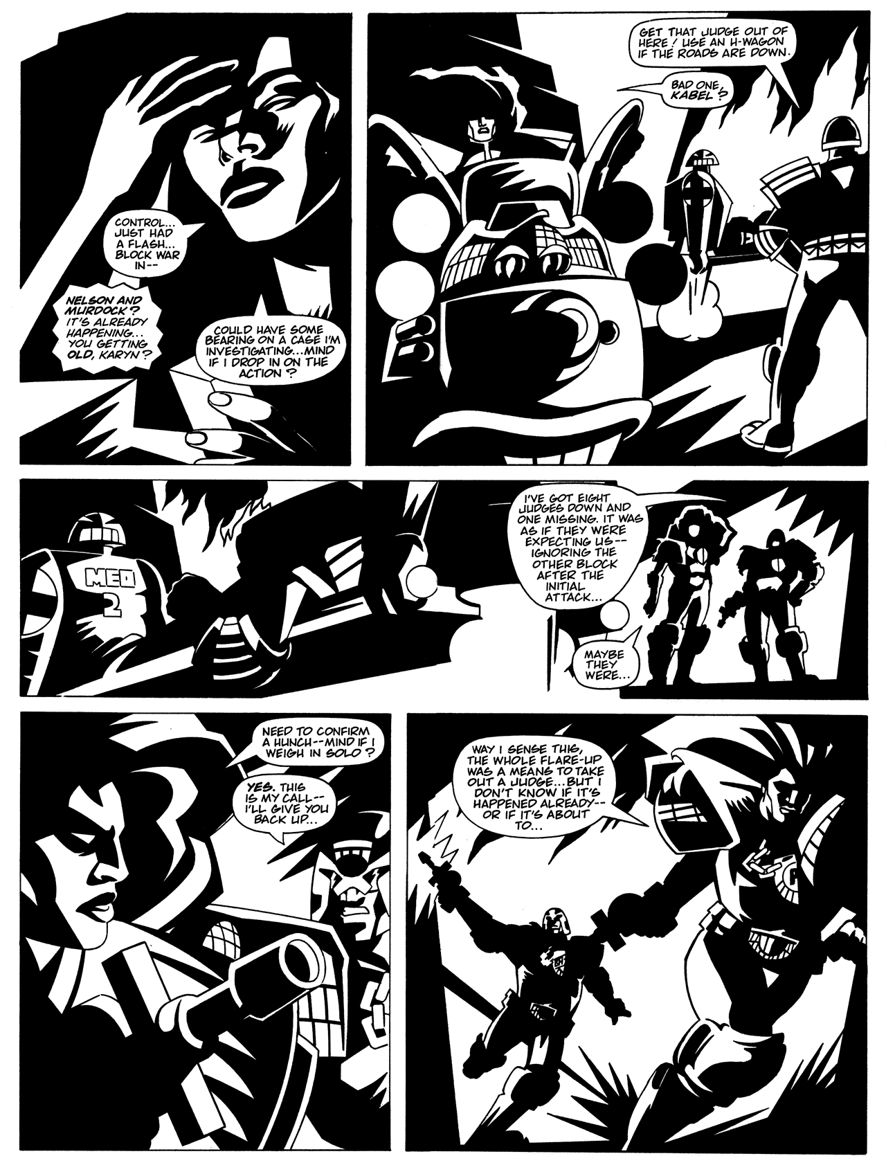Read online Judge Dredd: The Megazine (vol. 2) comic -  Issue #57 - 18