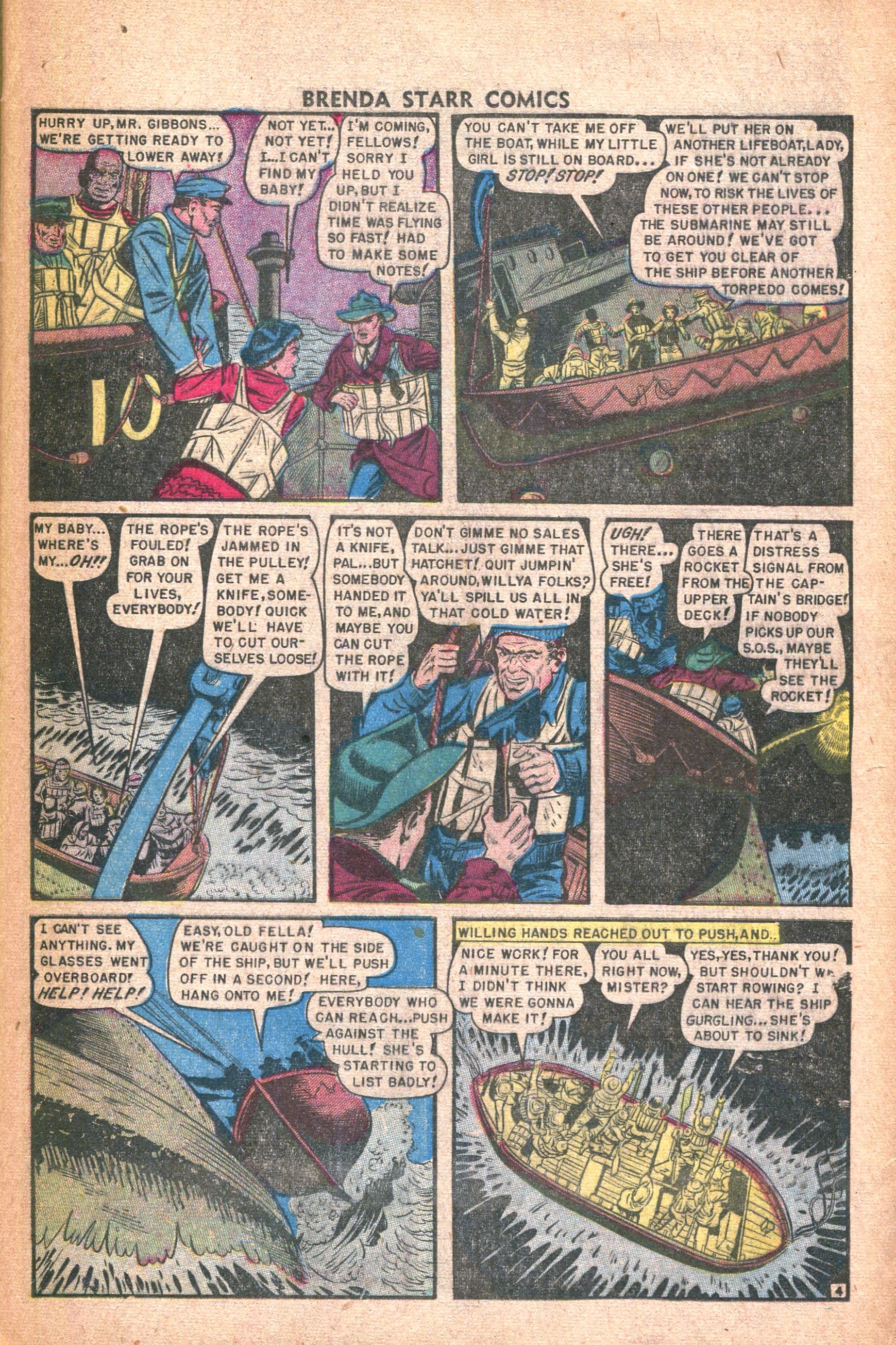 Read online Brenda Starr (1948) comic -  Issue #12 - 25