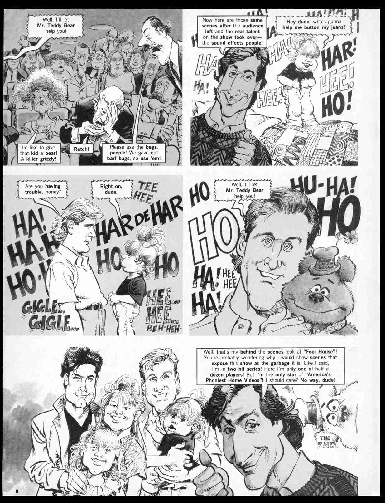 Read online MAD comic -  Issue #297 - 10