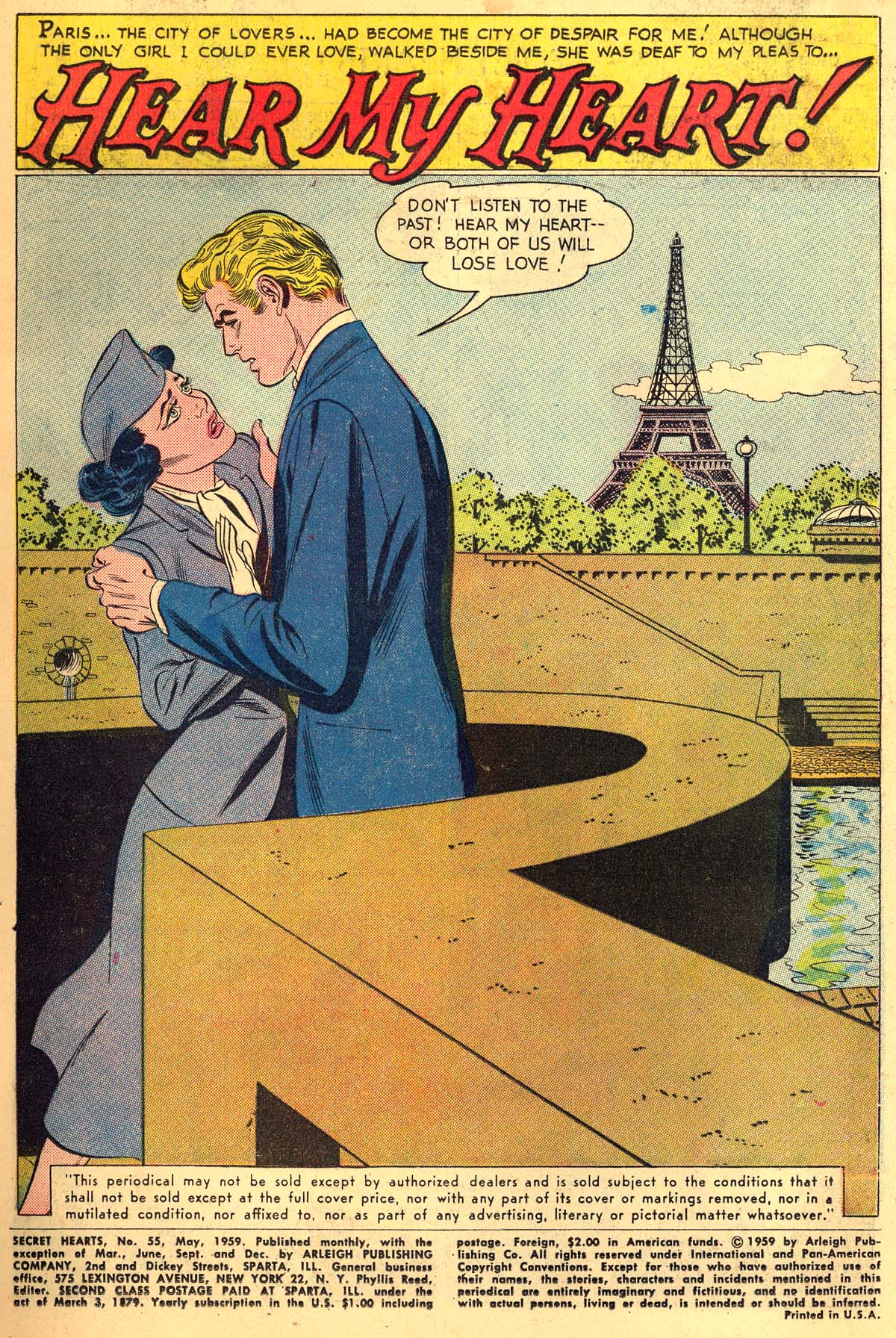 Read online Secret Hearts comic -  Issue #55 - 3