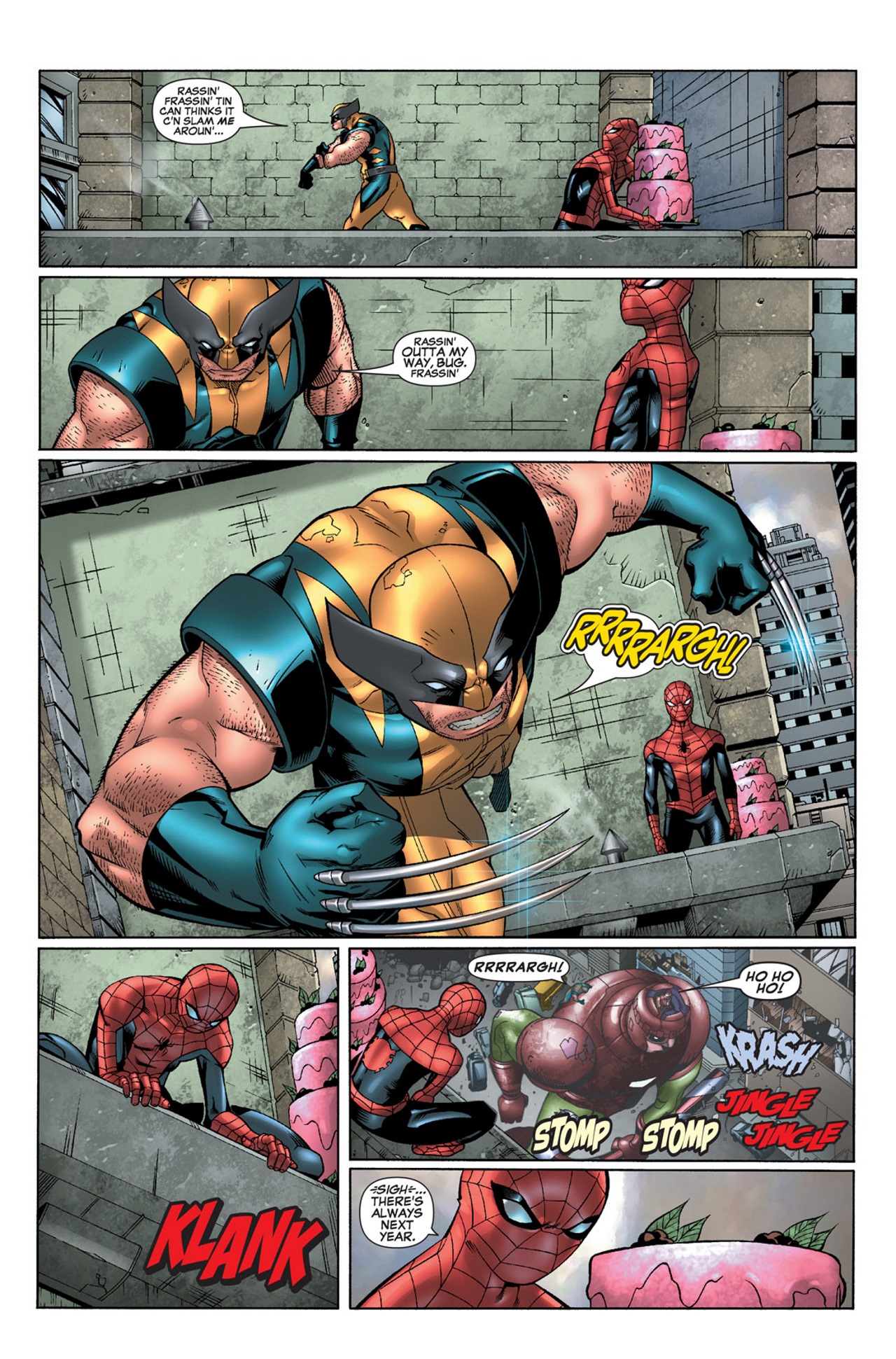 Read online Marvel Holiday Special (1991) comic -  Issue #2007 - 10