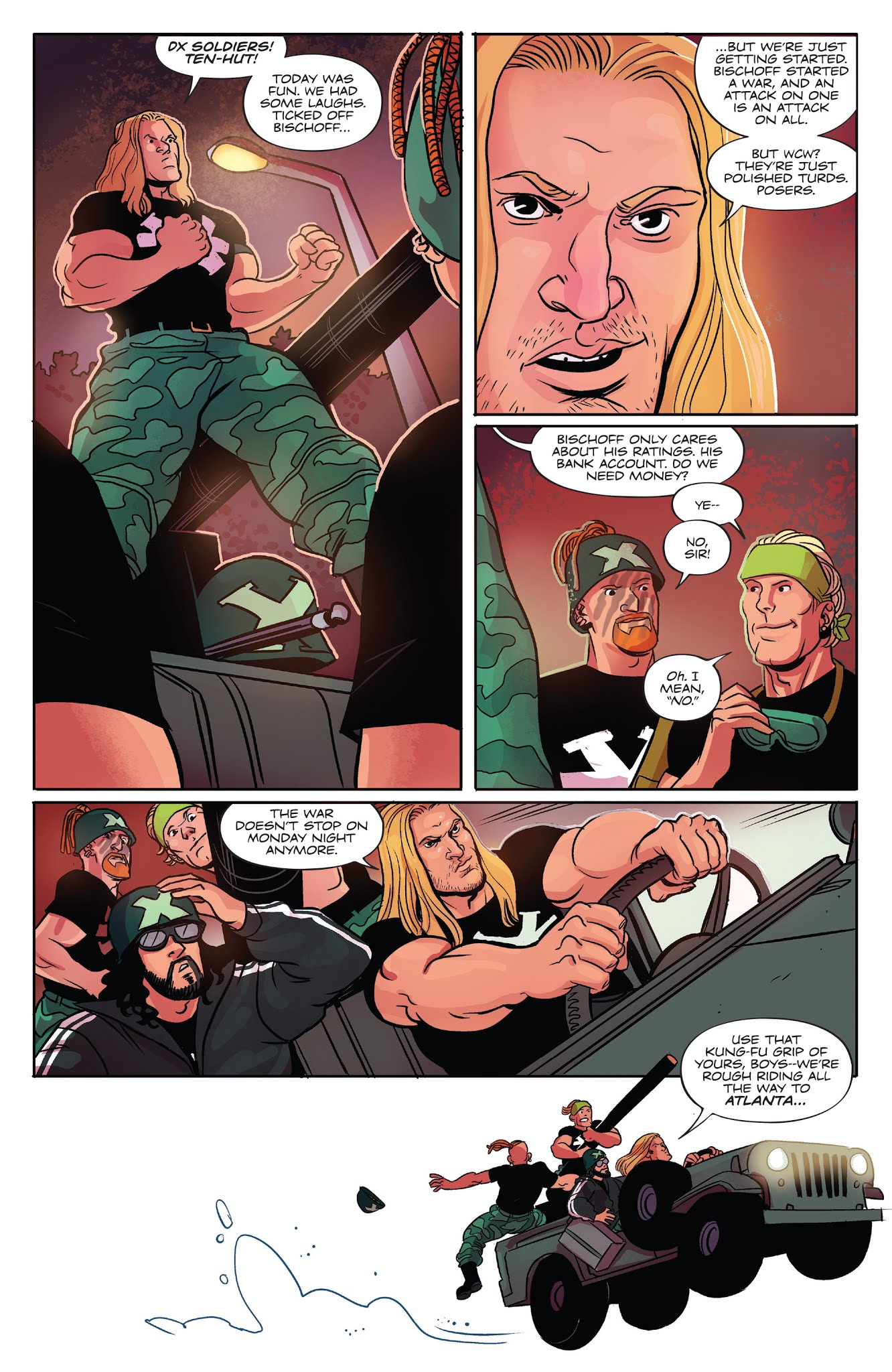 Read online WWE Attitude Era 2018 Special comic -  Issue # Full - 37