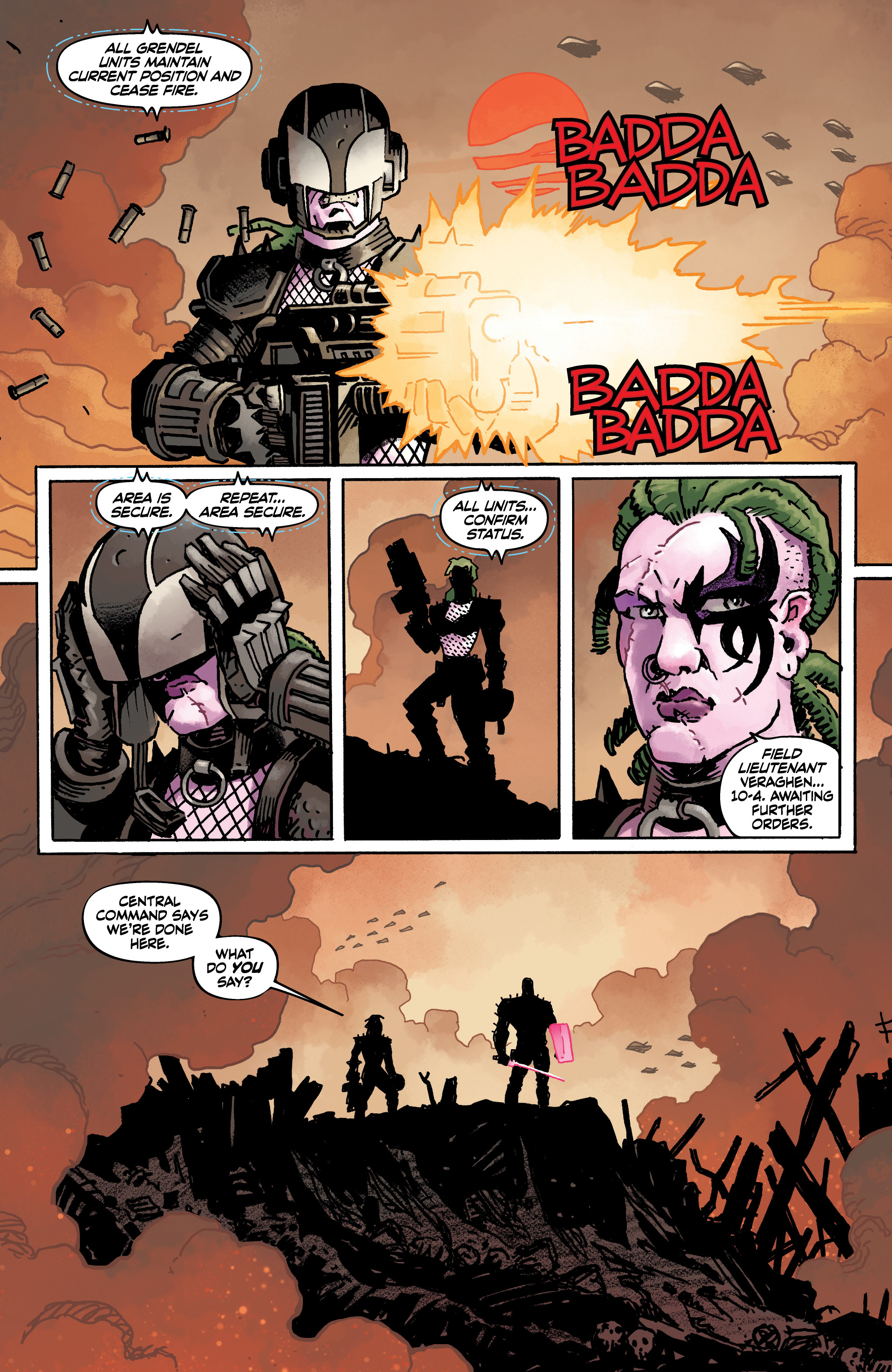 Read online Grendel: Devil's Odyssey comic -  Issue #3 - 6