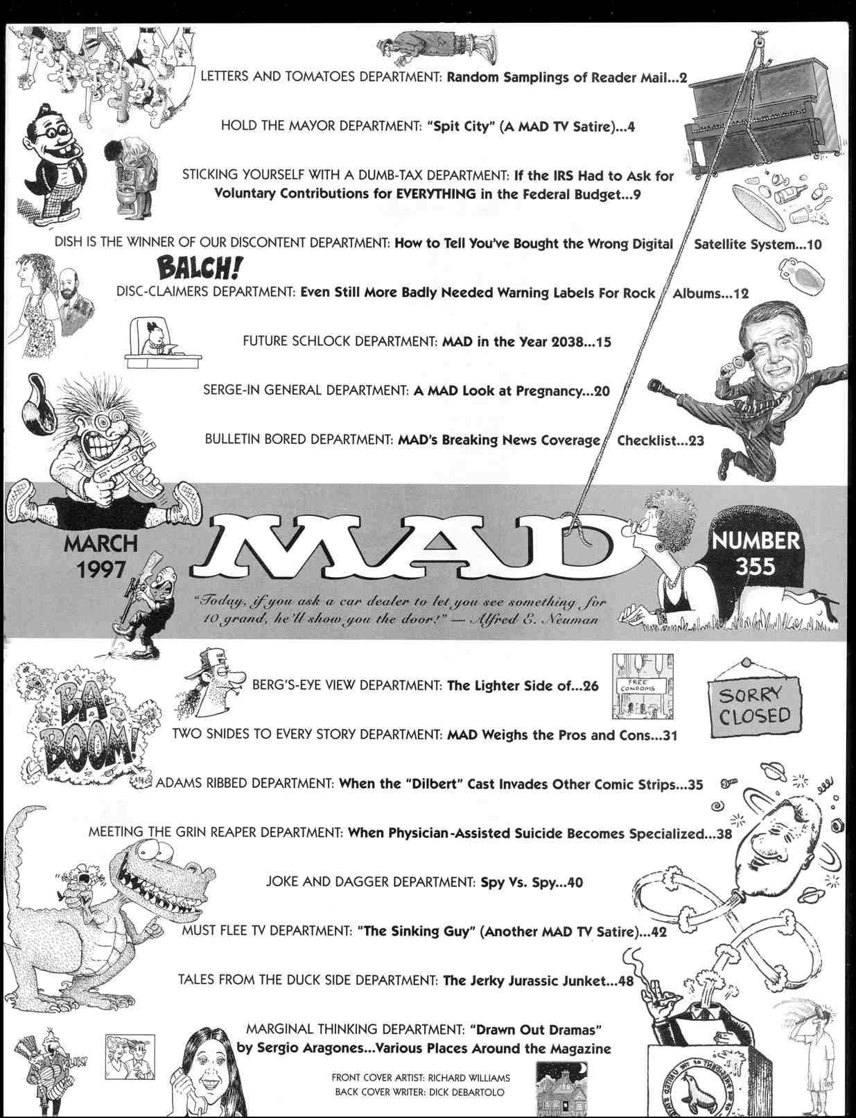 Read online MAD comic -  Issue #355 - 3