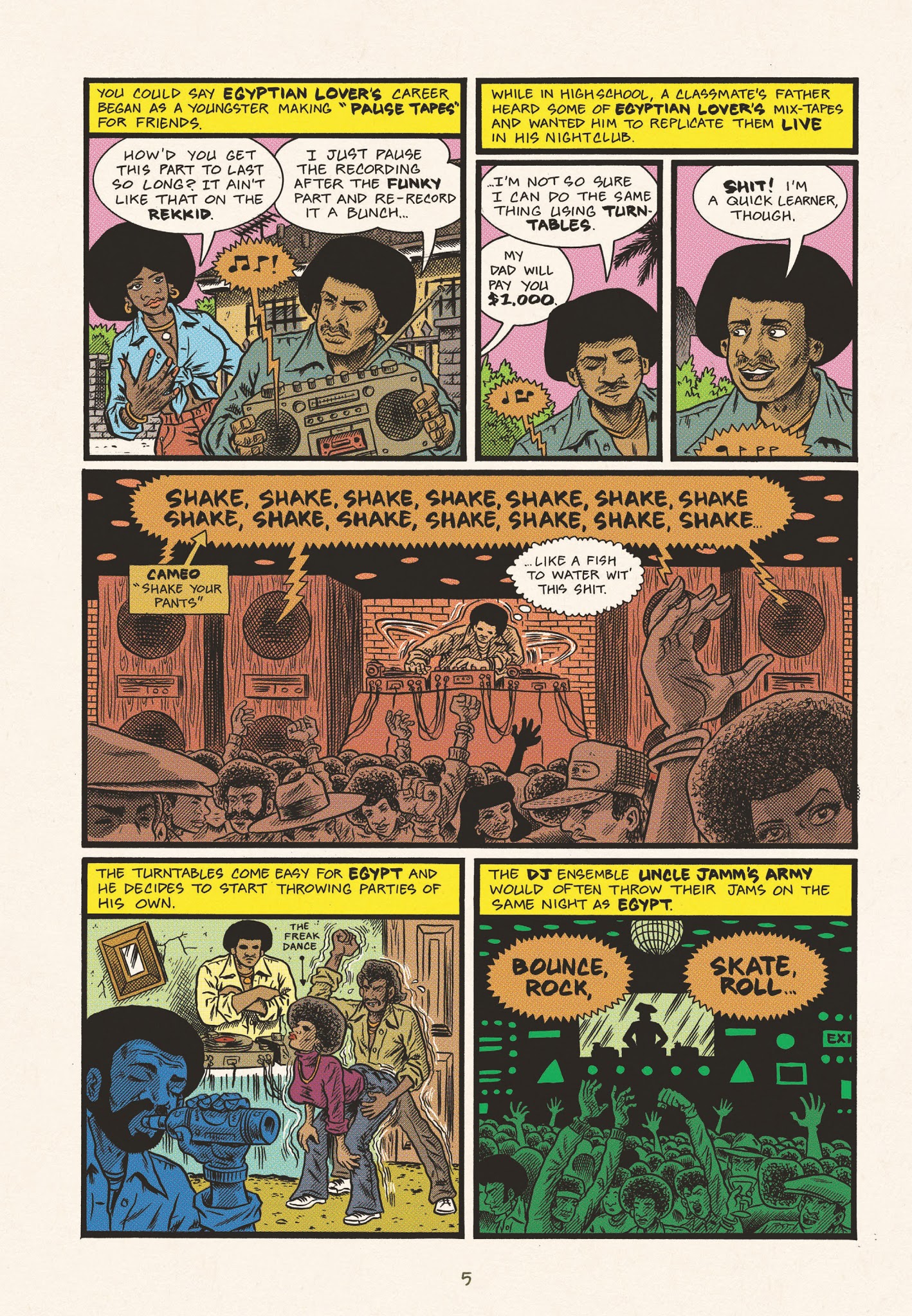 Read online Hip Hop Family Tree (2013) comic -  Issue # TPB 4 - 6