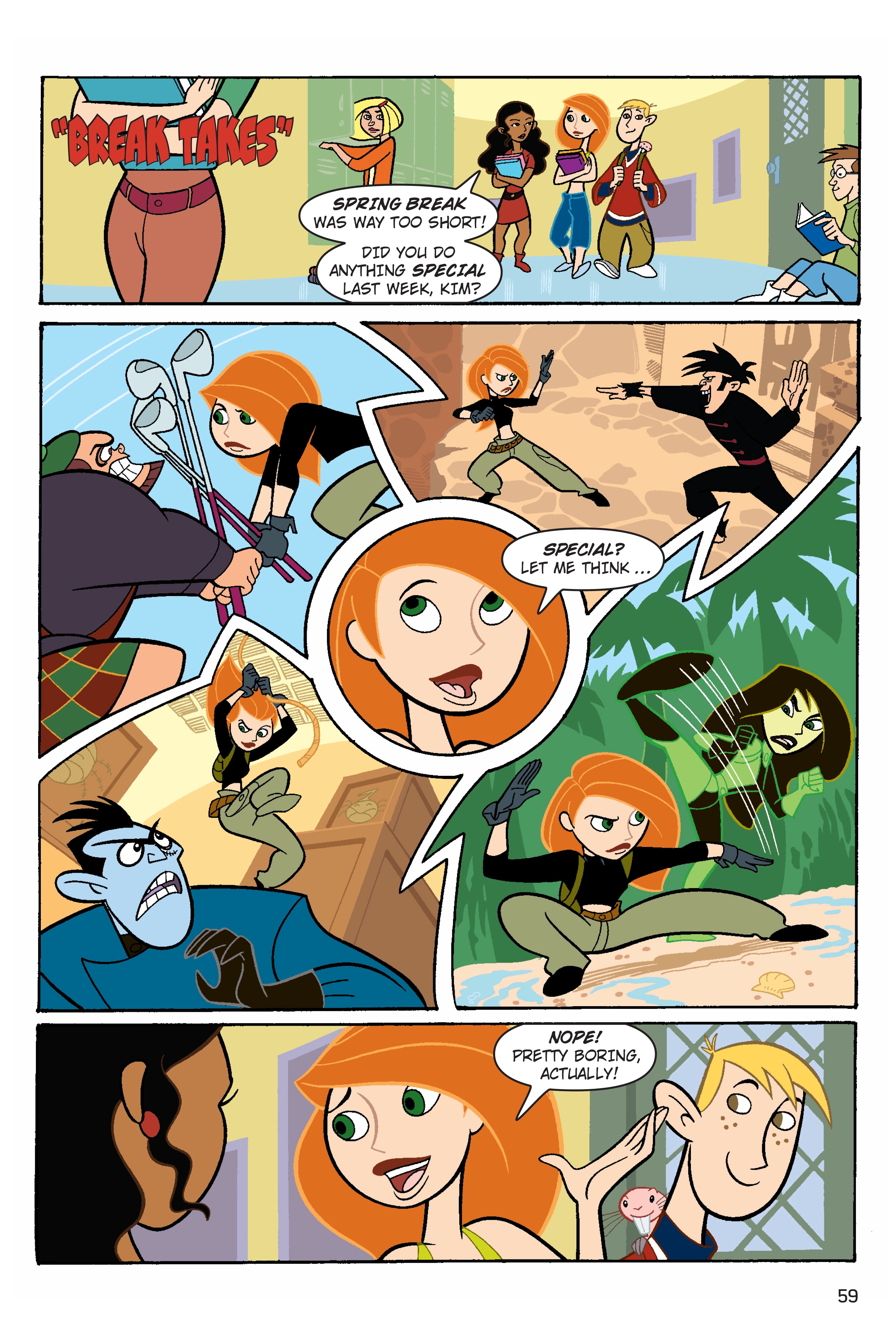 Kim Possible Adventures Tpb Read All Comics Online For Free