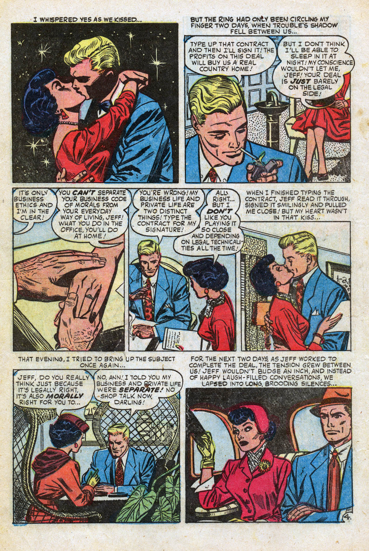 Read online Secret Story Romances comic -  Issue #9 - 6