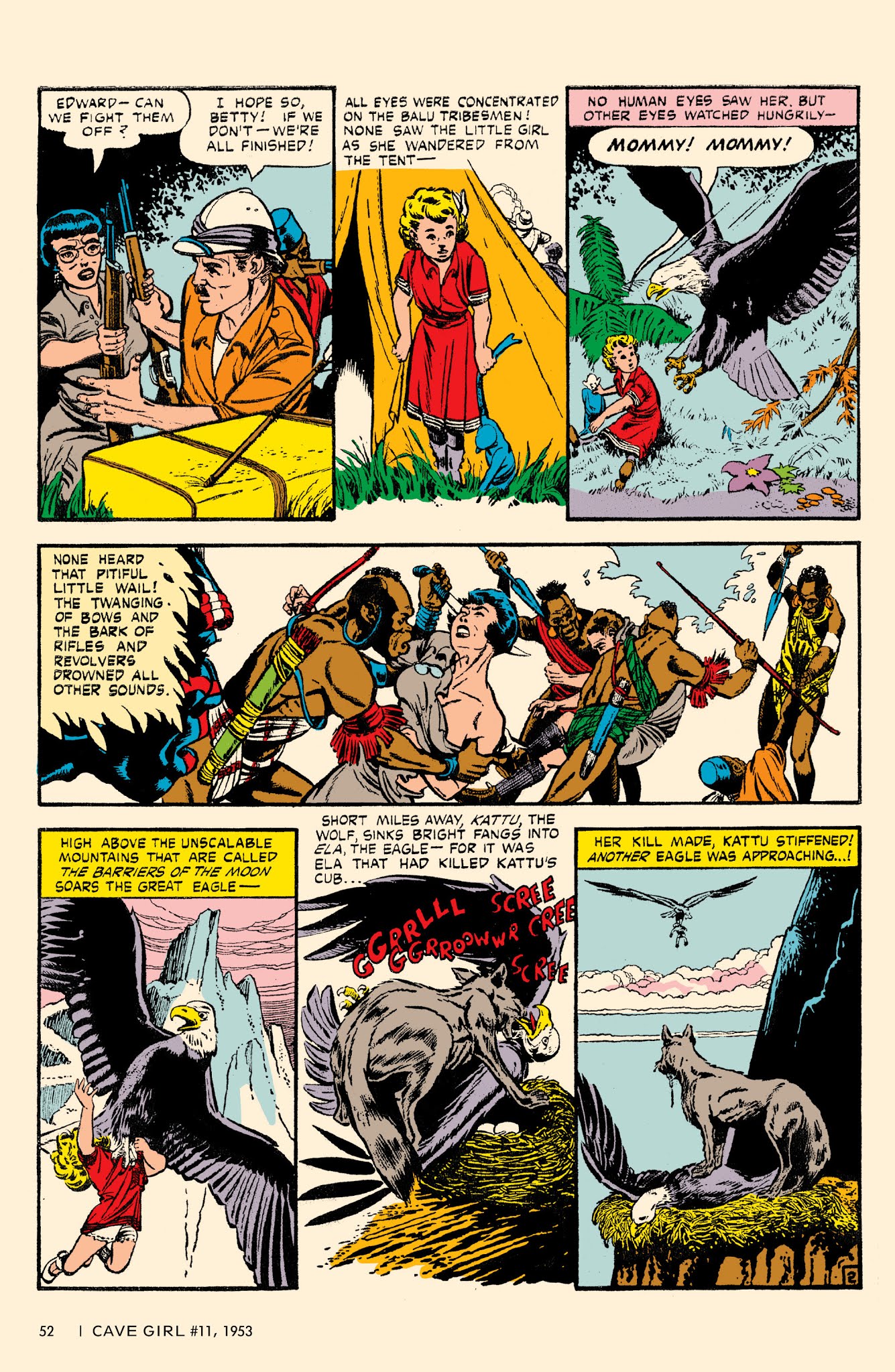 Read online Bob Powell's Complete Cave Girl comic -  Issue # TPB (Part 1) - 53