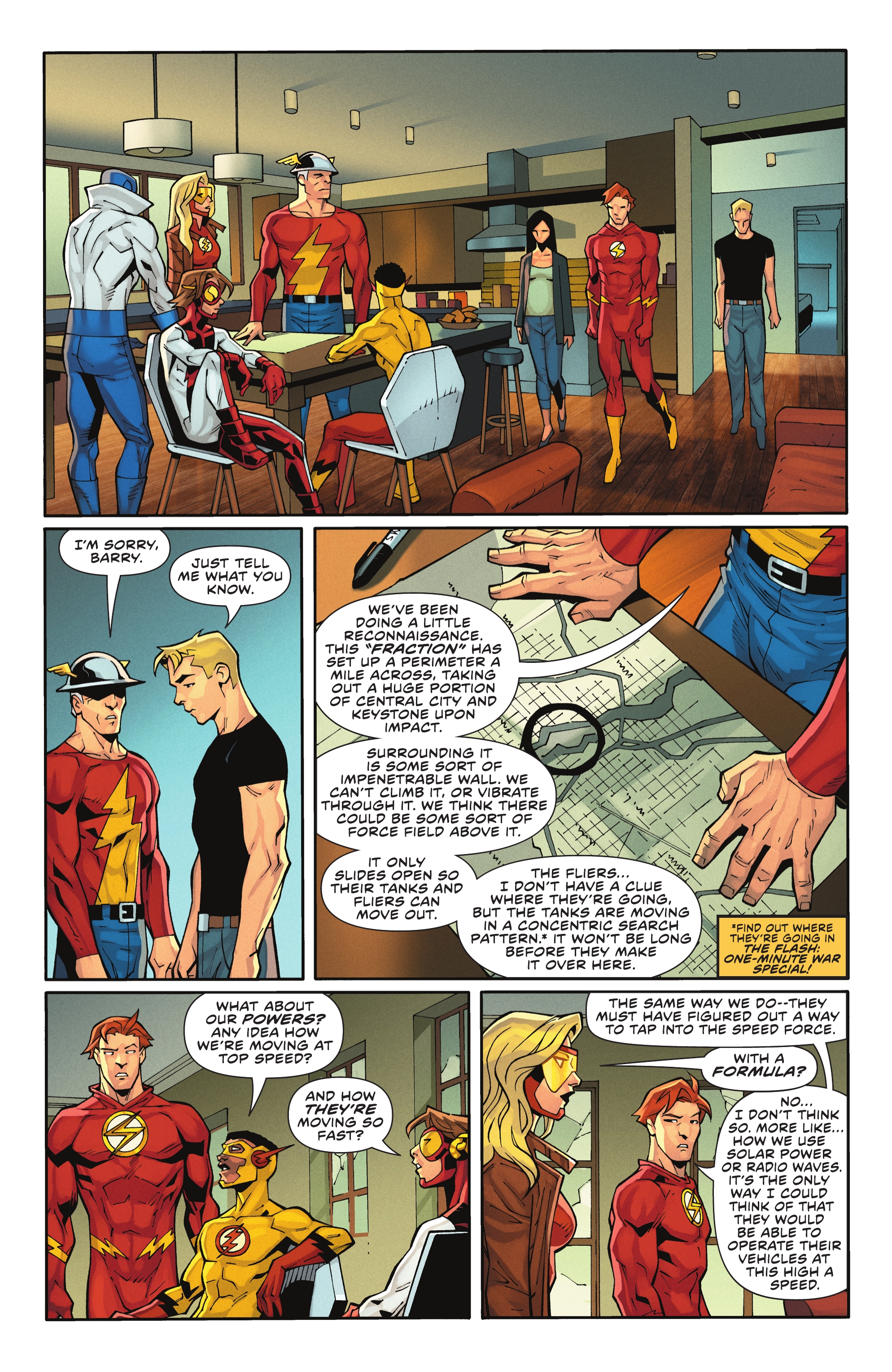 Read online The Flash One-Minute War: Start The Clock comic -  Issue # TPB - 49