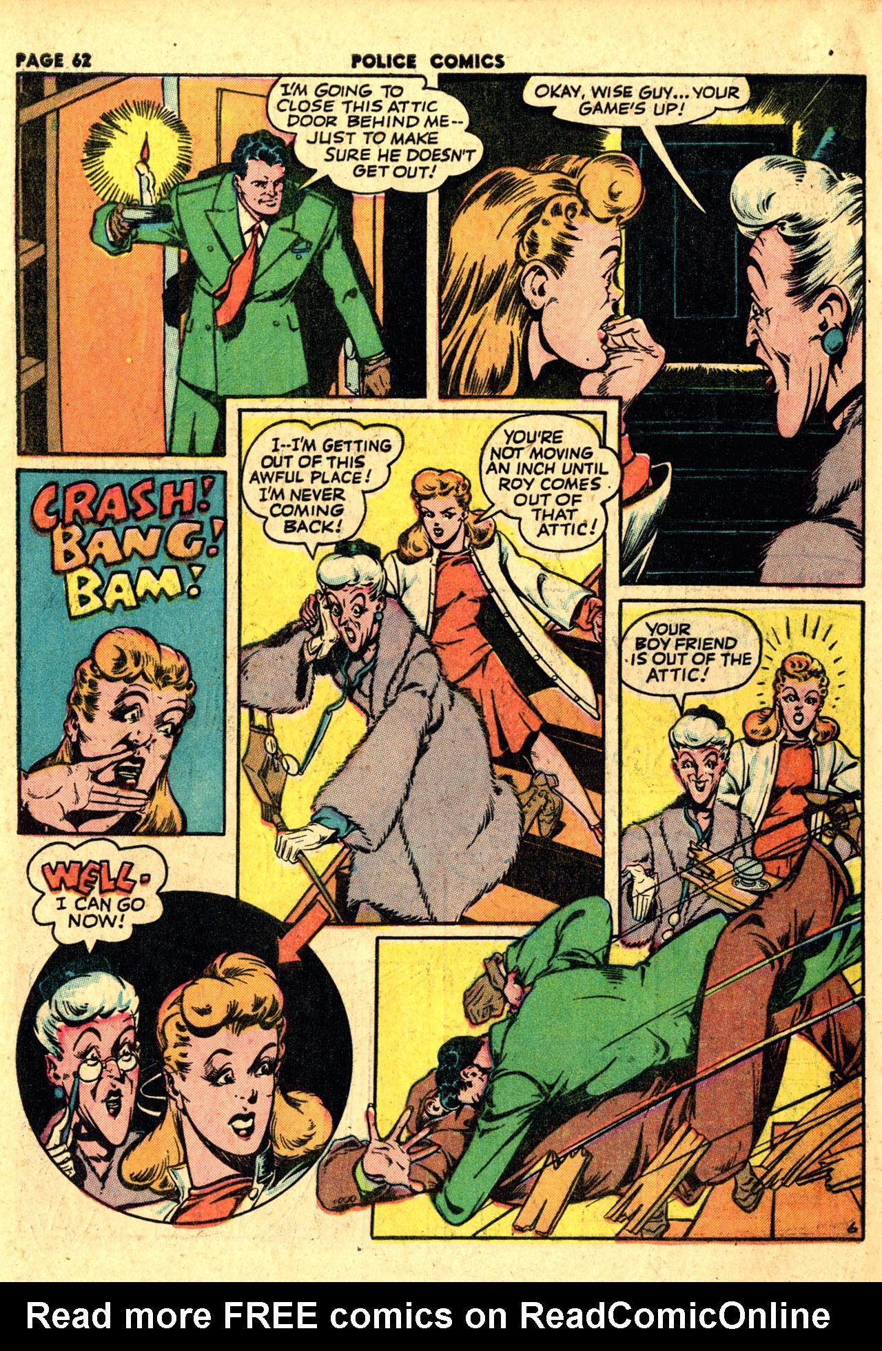 Read online Police Comics comic -  Issue #19 - 64