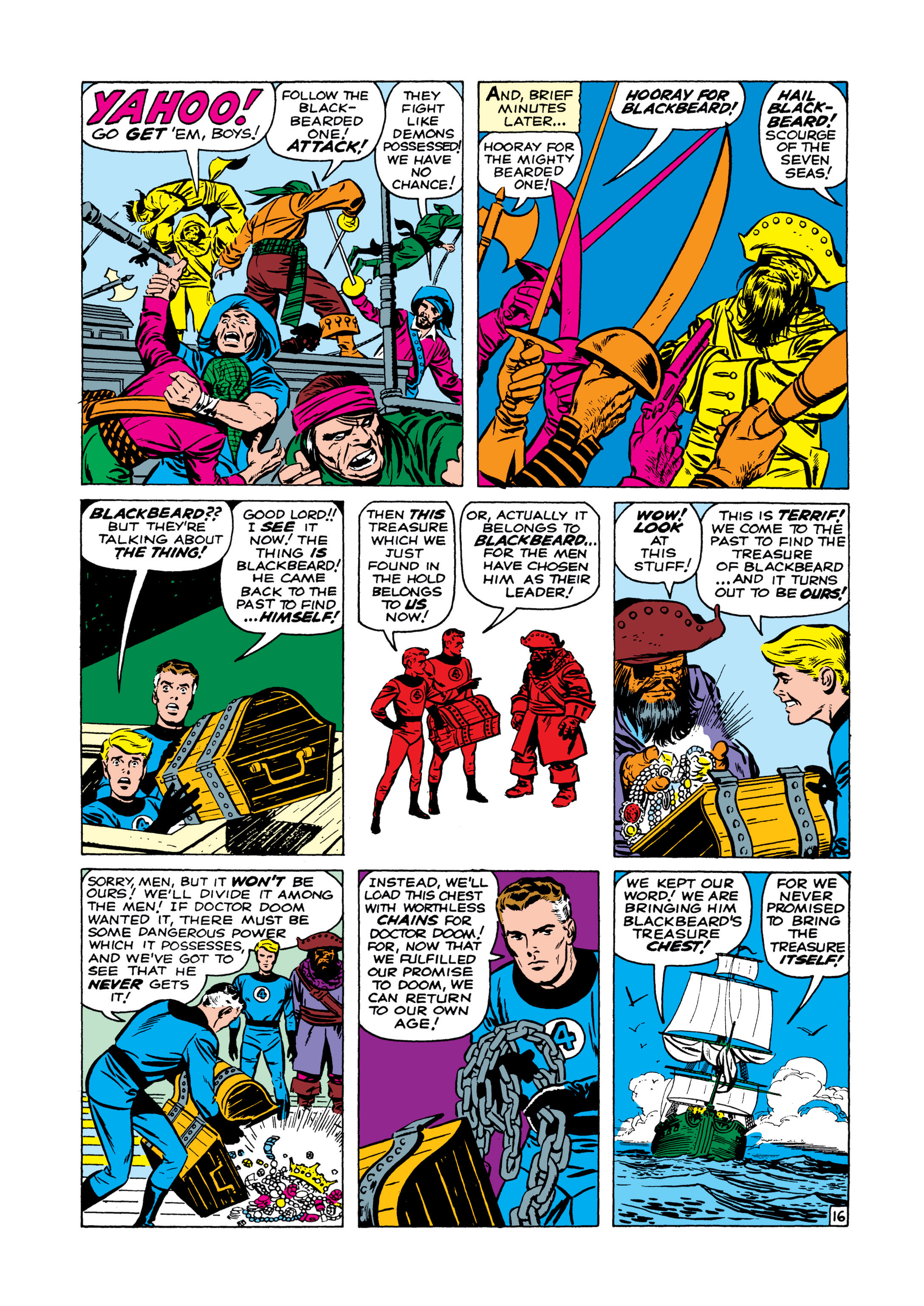 Read online Fantastic Four (1961) comic -  Issue #5 - 17