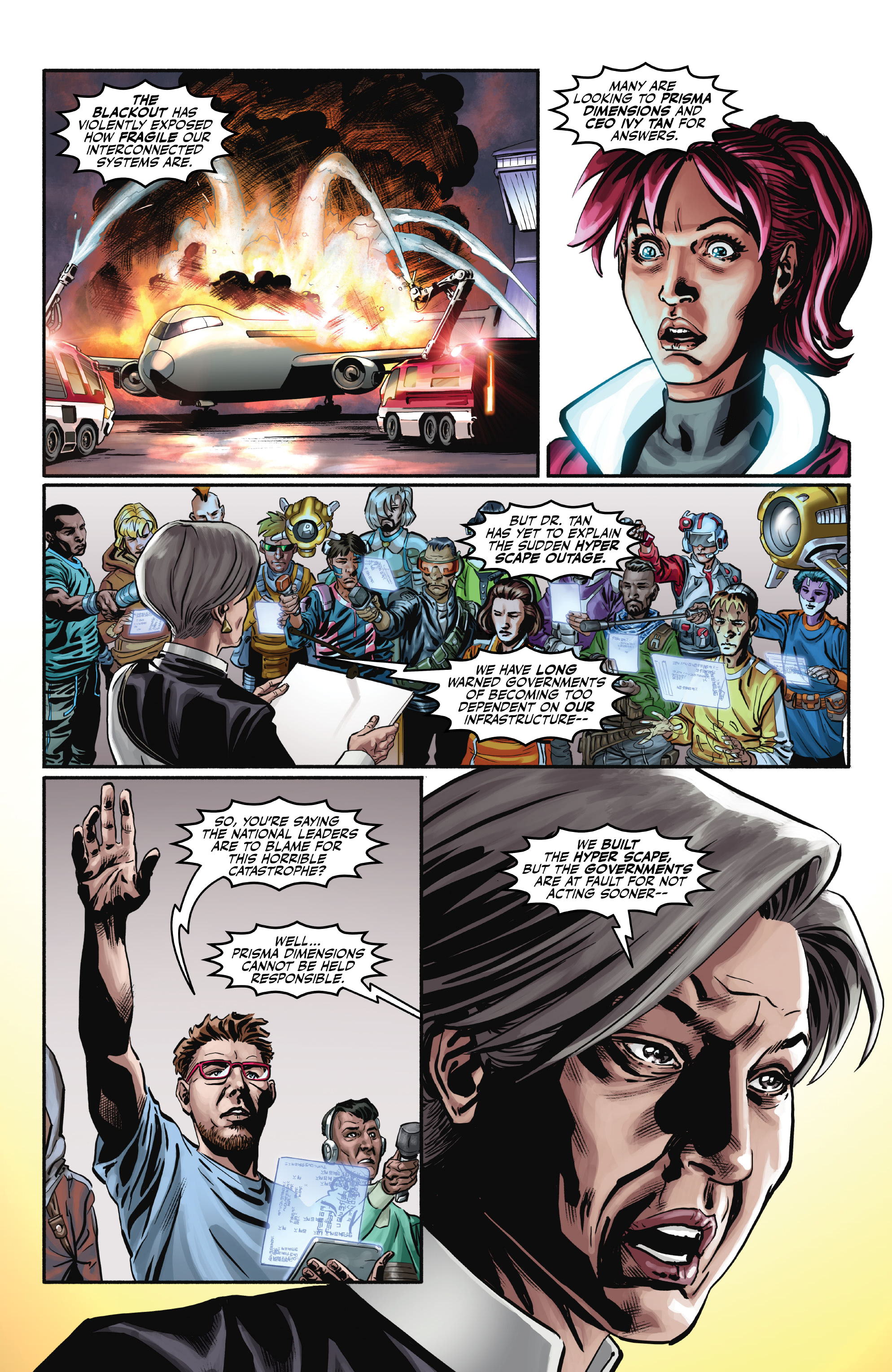 Read online HYPER SCAPE comic -  Issue #3 - 4