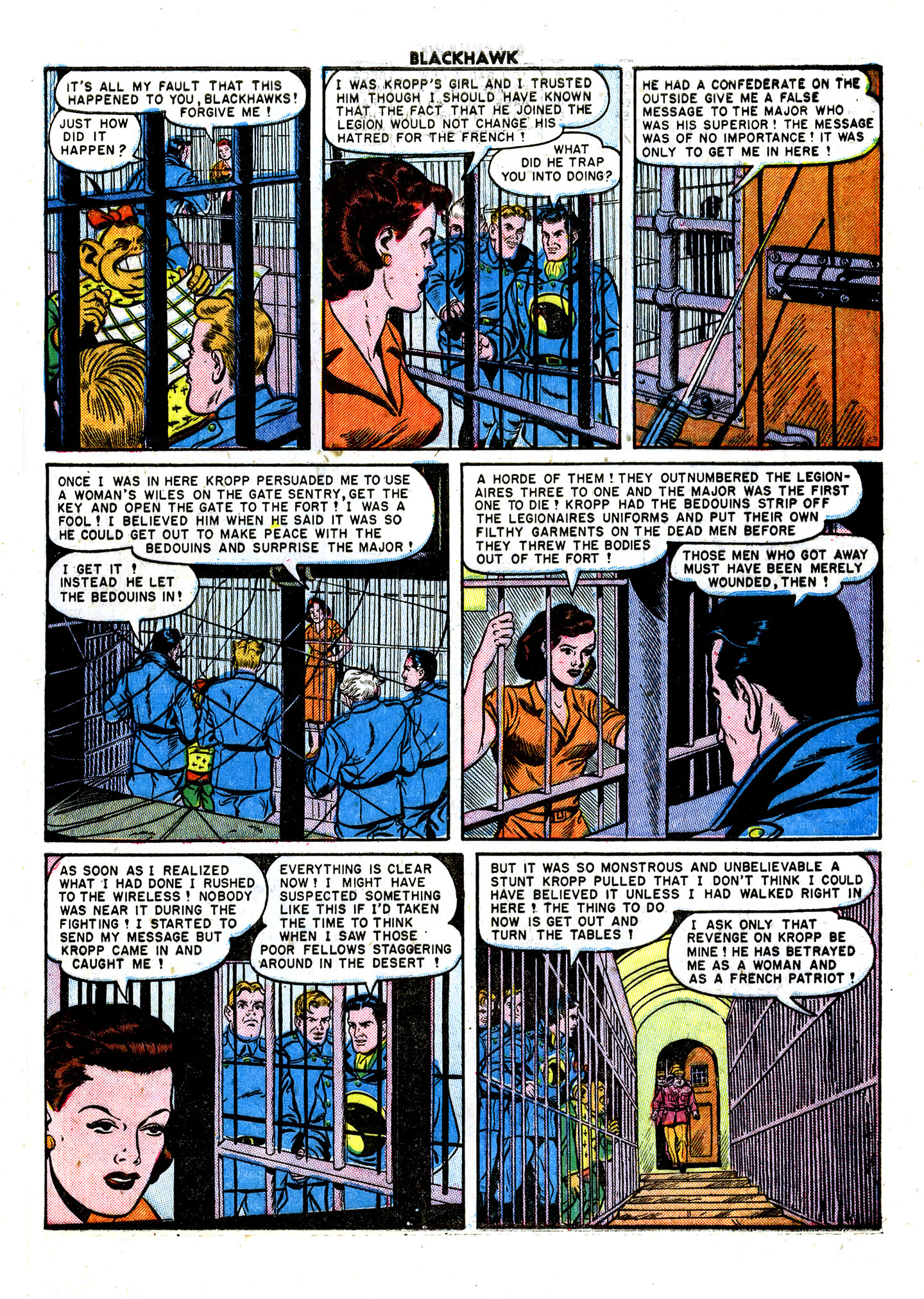 Read online Blackhawk (1957) comic -  Issue #36 - 47