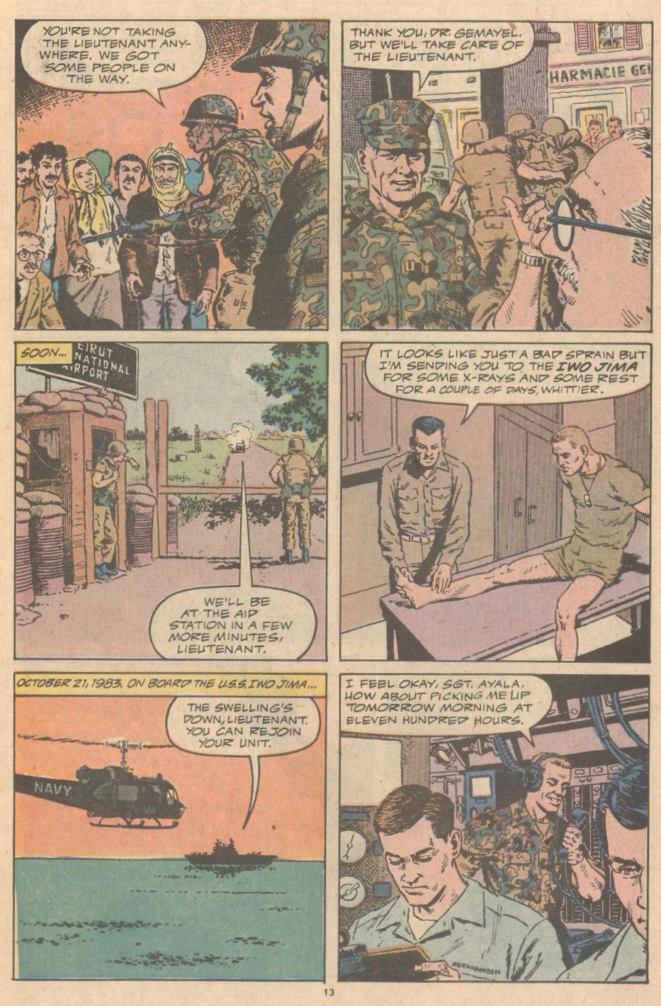 Read online Semper Fi comic -  Issue #7 - 10