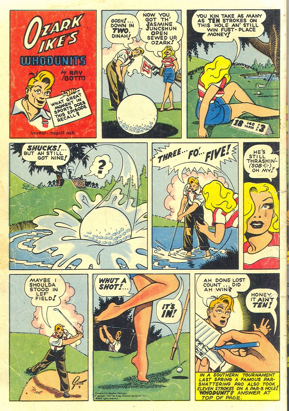 Read online Four Color Comics comic -  Issue #180 - 36