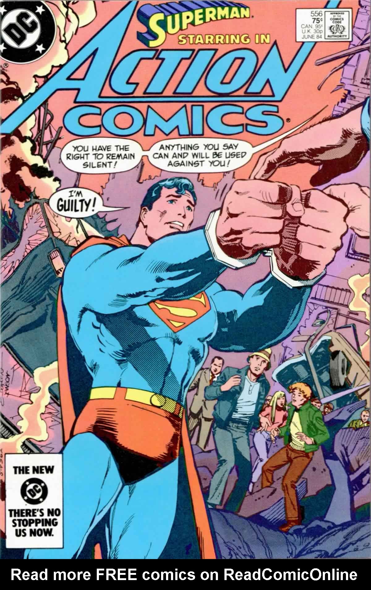Read online Action Comics (1938) comic -  Issue #556 - 1