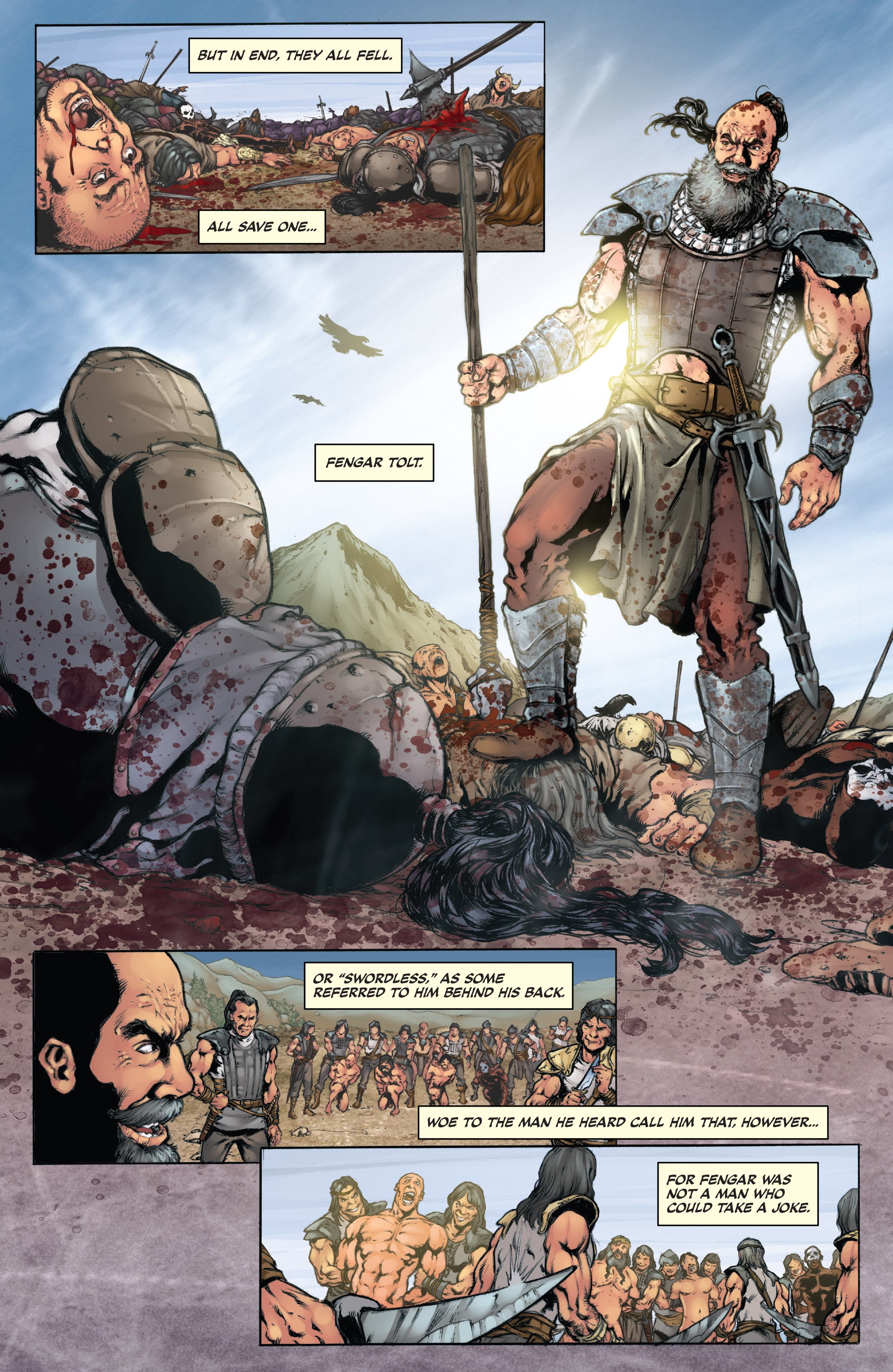 Read online Red Sonja: The Black Tower comic -  Issue #2 - 8