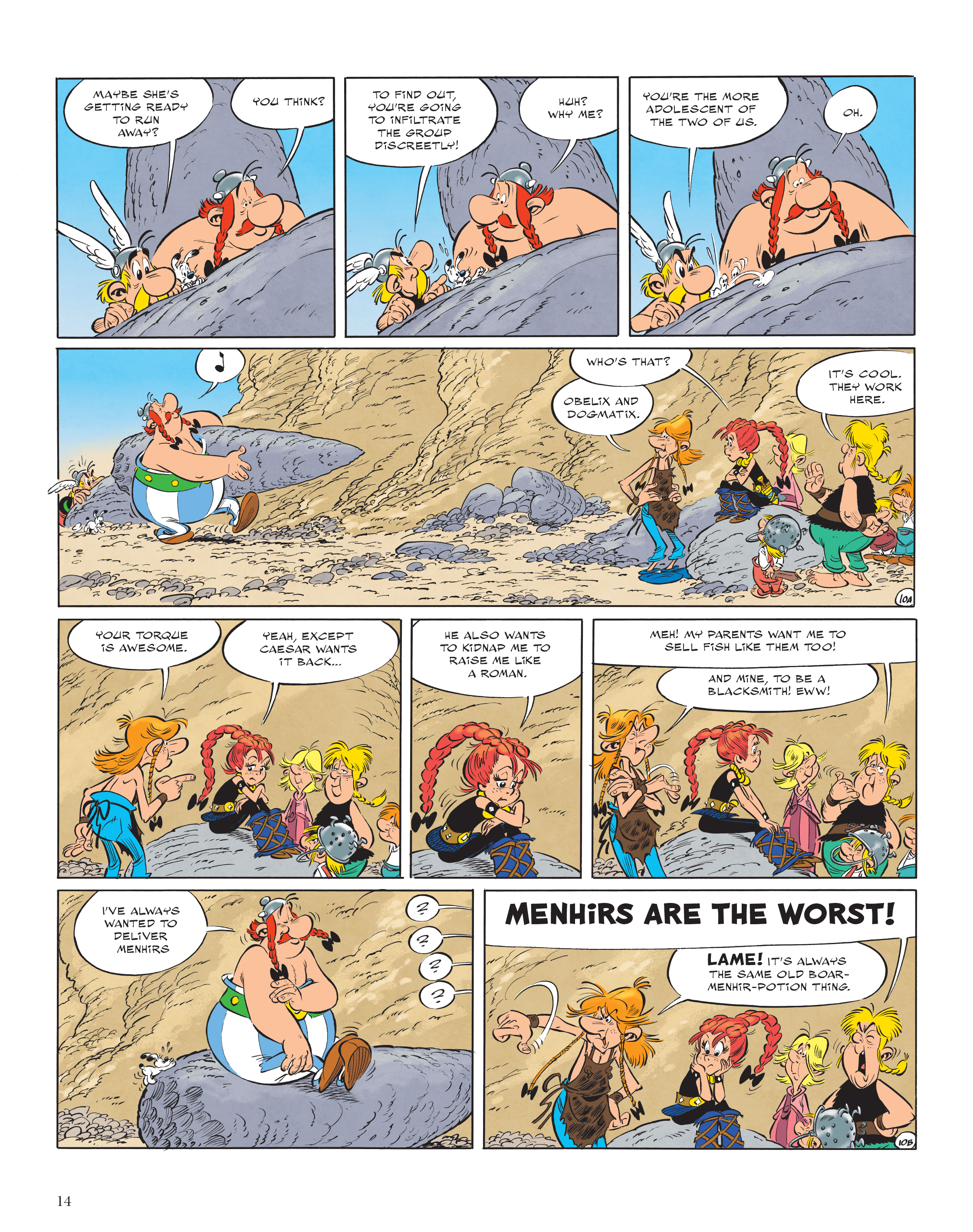 Read online Asterix comic -  Issue #38 - 15