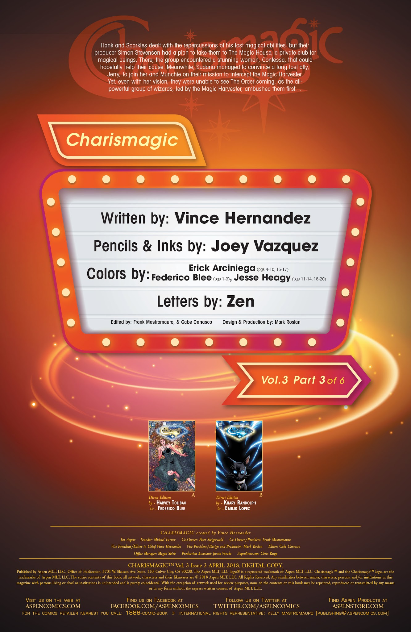Read online Charismagic (2018) comic -  Issue #3 - 3
