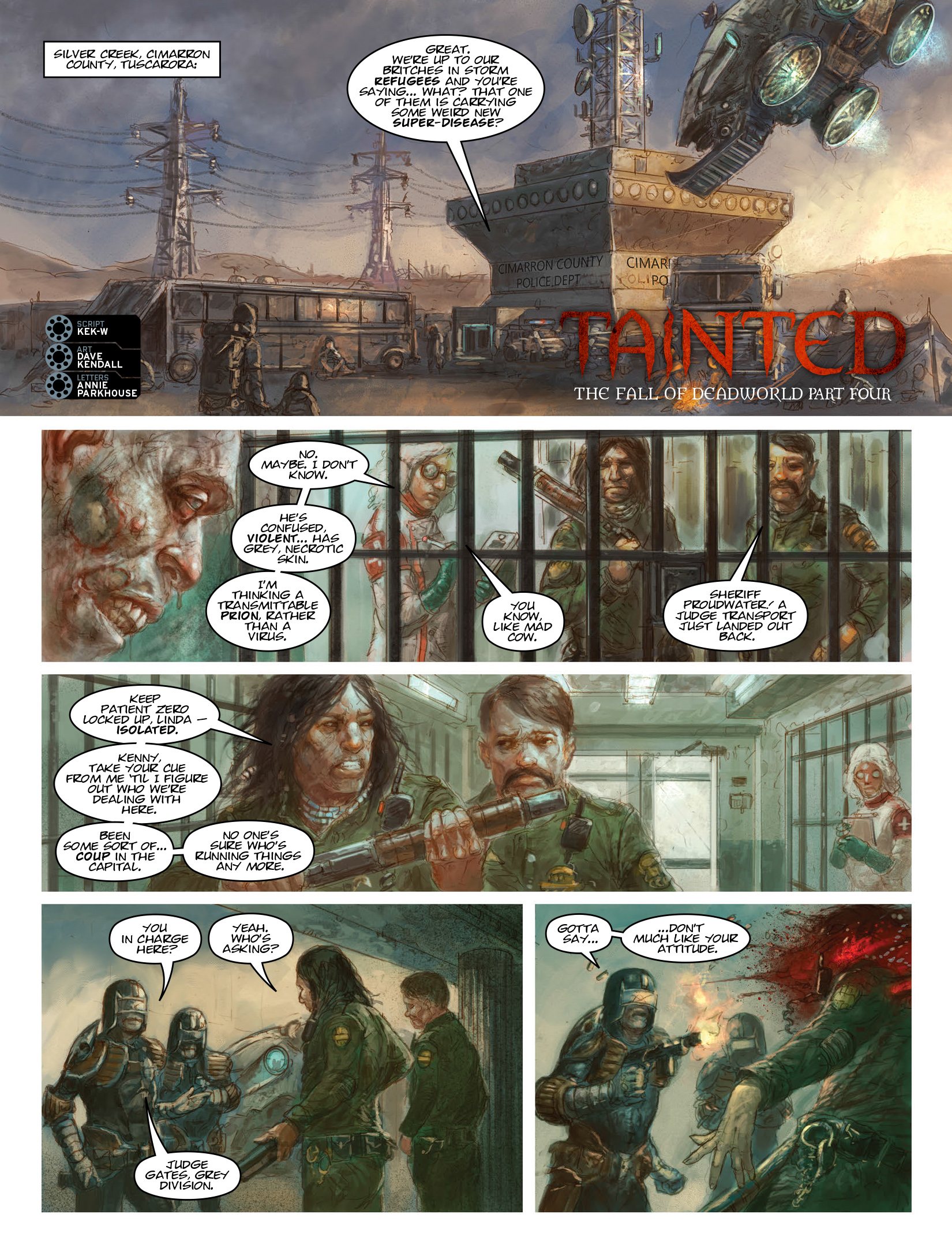 Read online 2000 AD comic -  Issue #1976 - 16