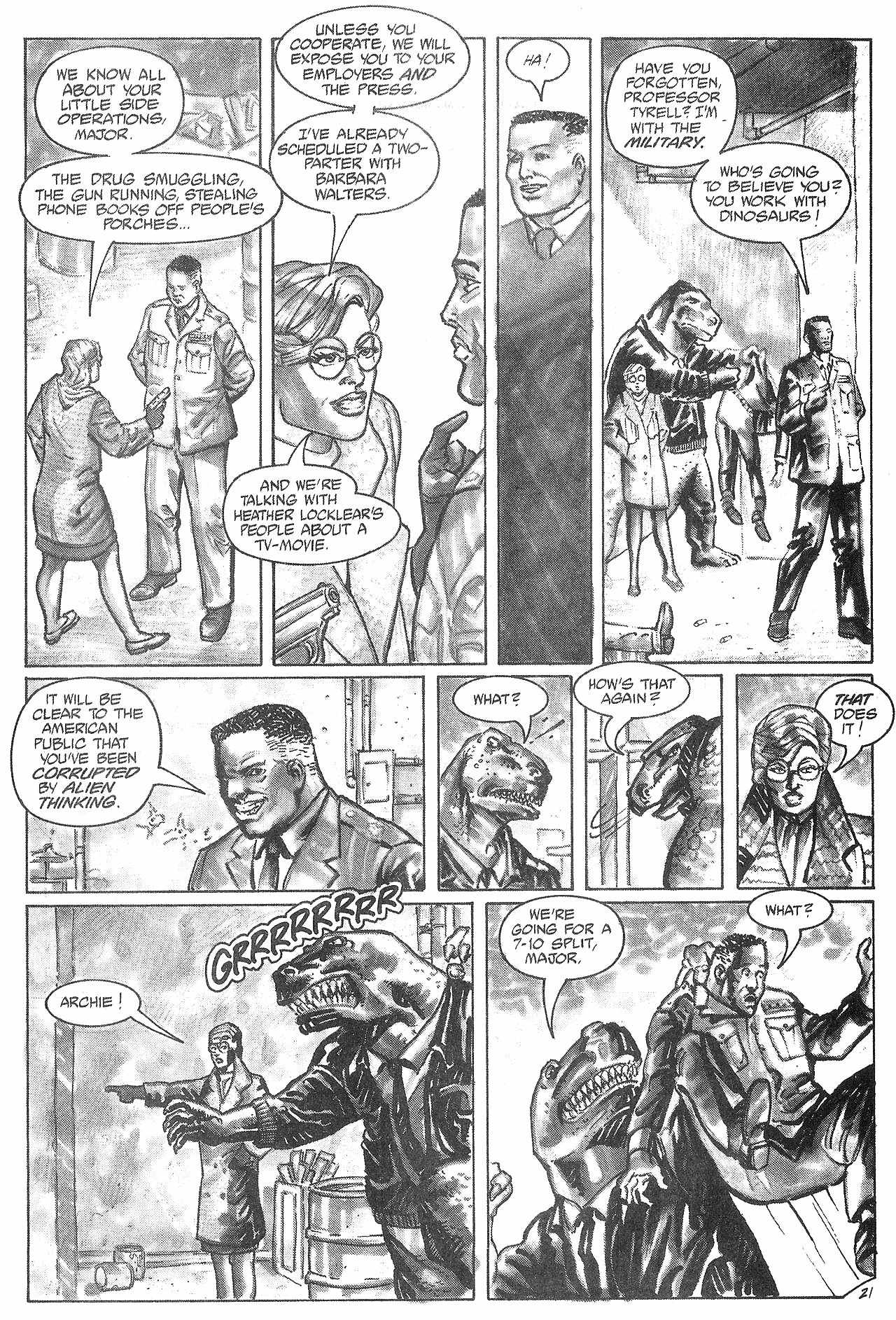 Read online Dinosaurs For Hire (1988) comic -  Issue #5 - 23