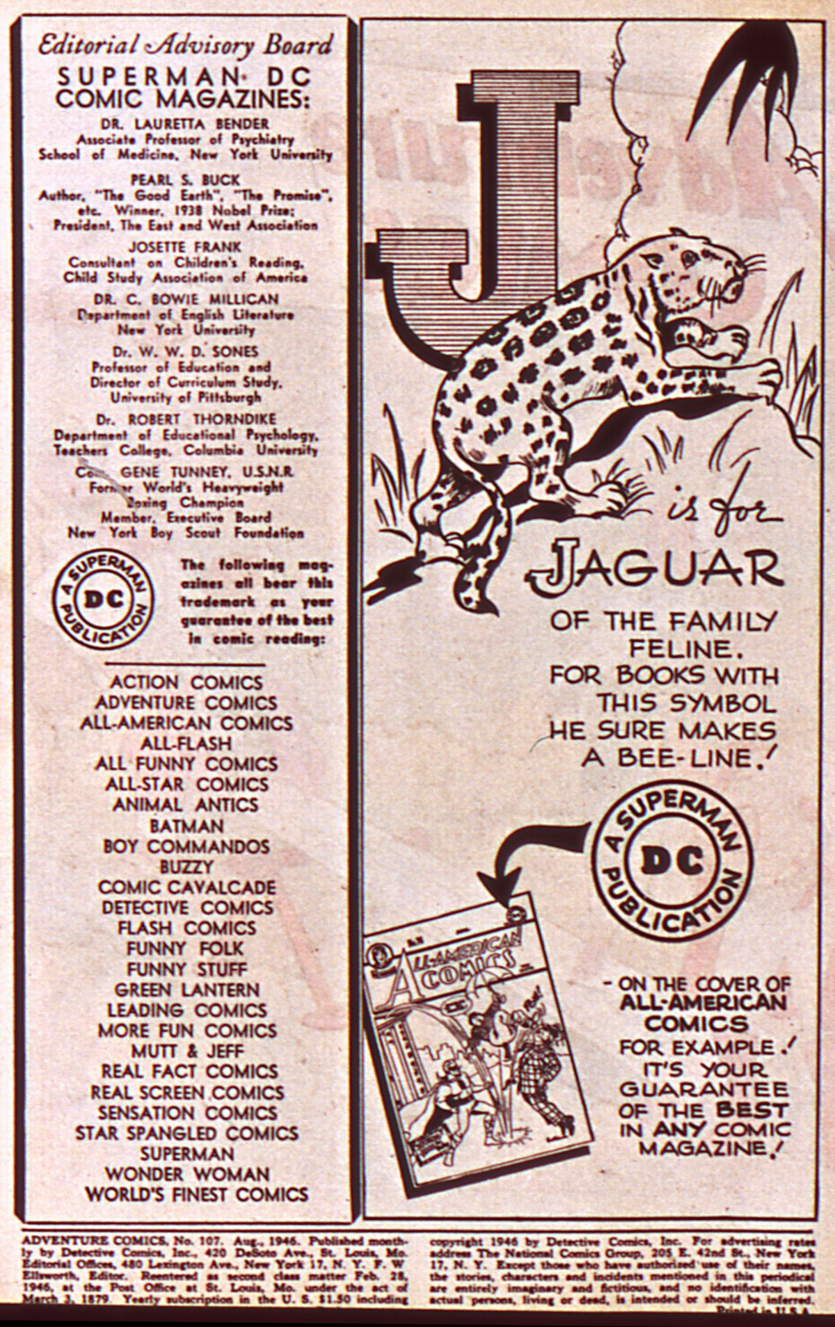Read online Adventure Comics (1938) comic -  Issue #107 - 2