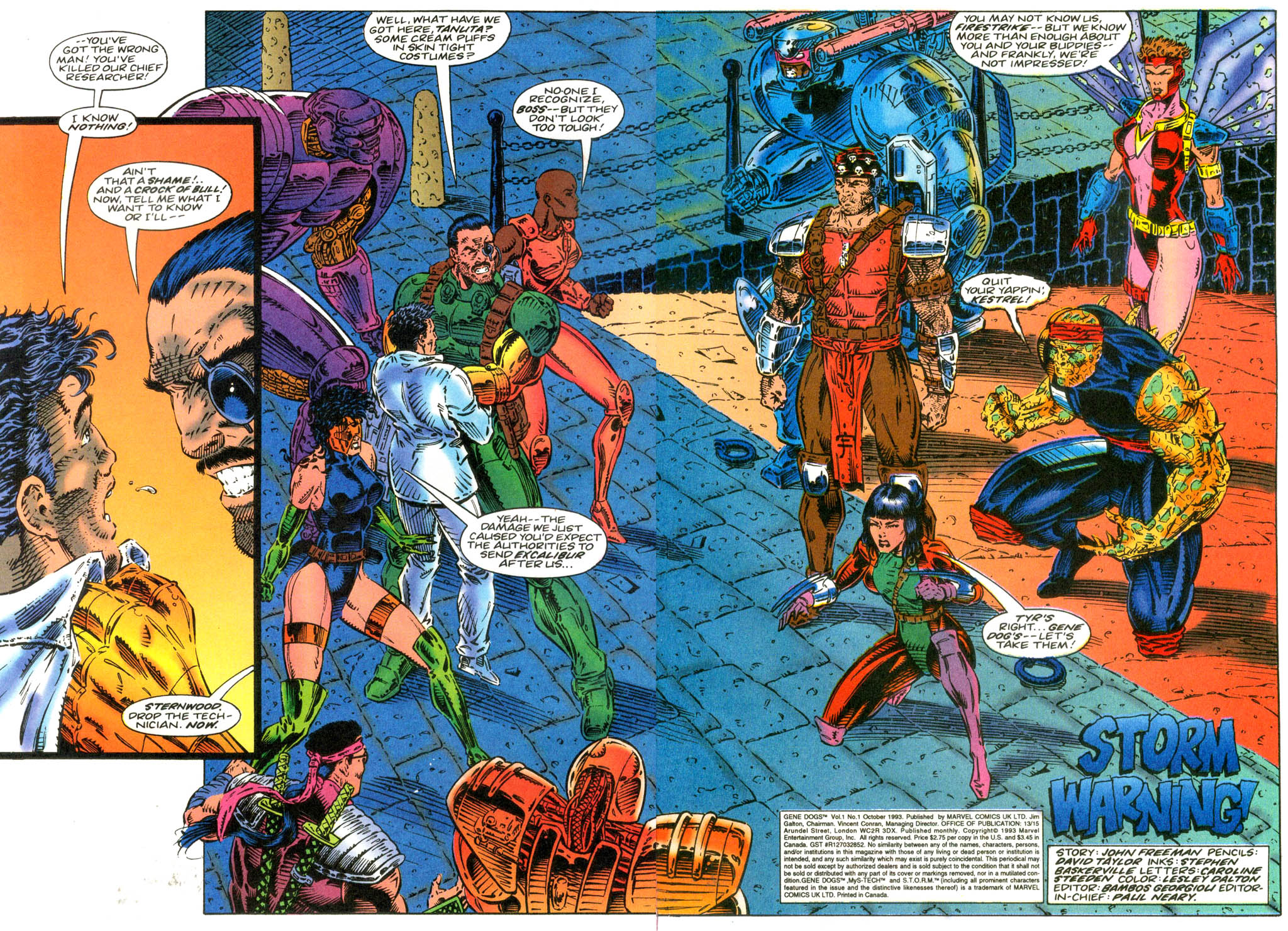 Read online Gene Dogs comic -  Issue #1 - 3