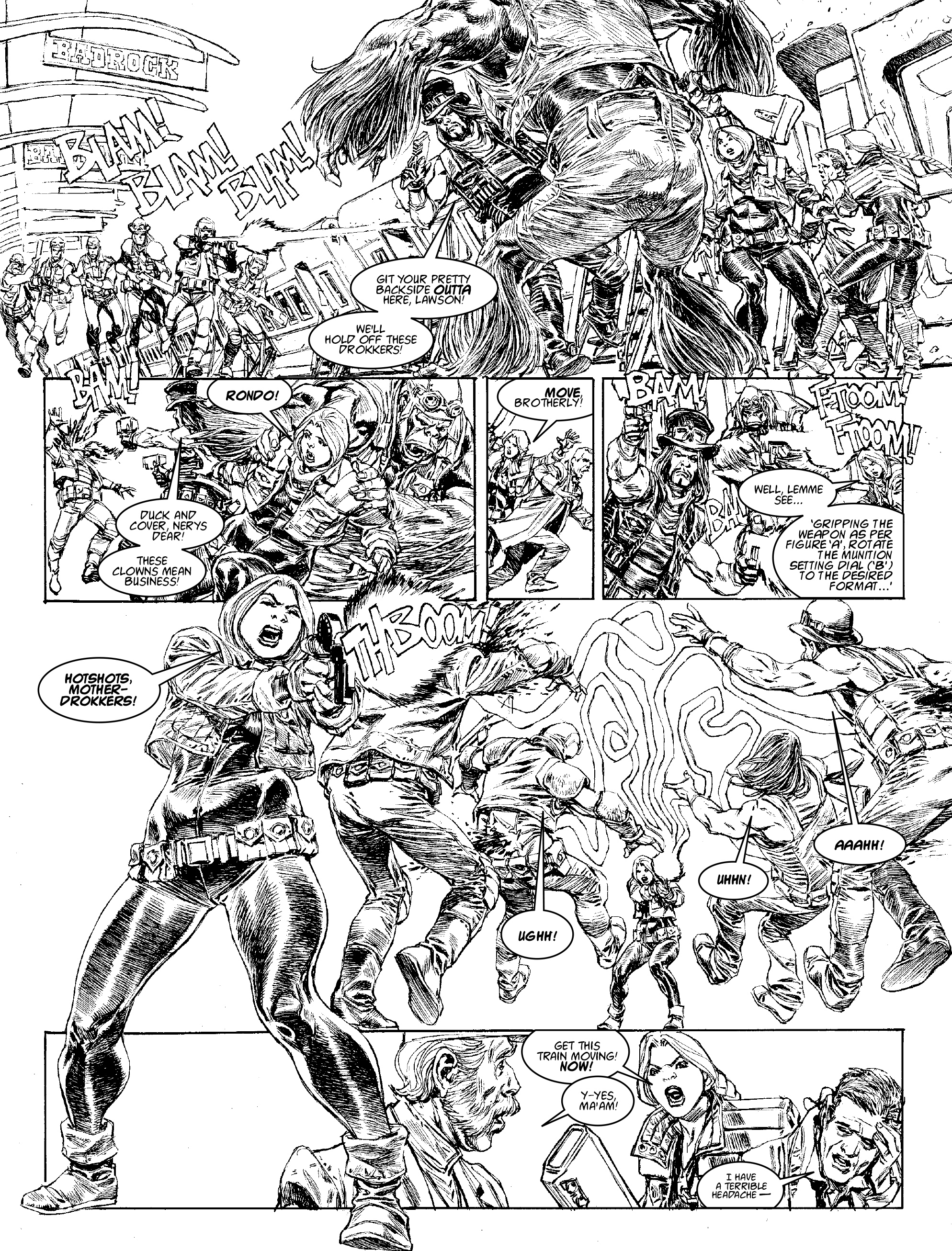 Read online Judge Dredd Megazine (Vol. 5) comic -  Issue #375 - 41