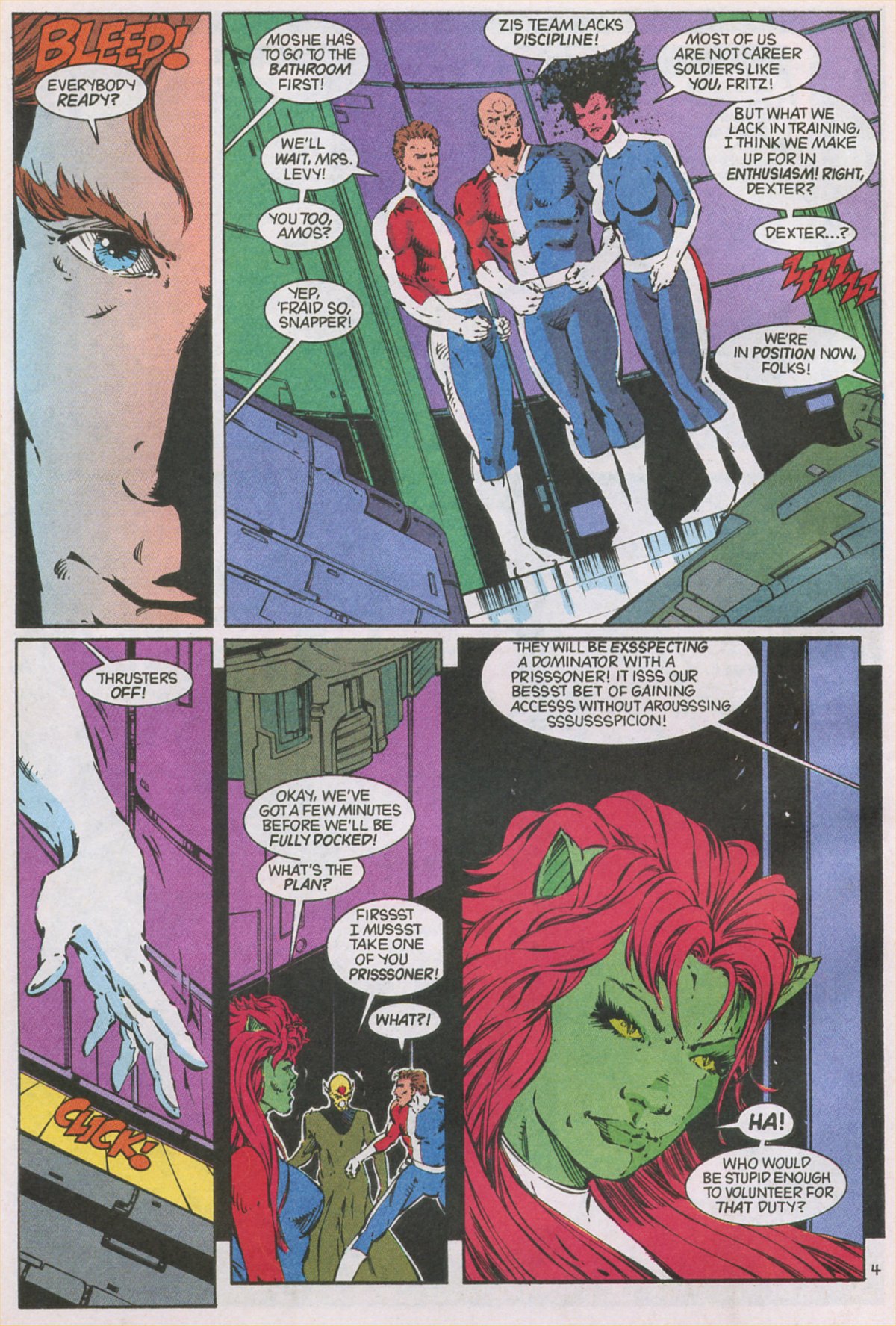 Read online Valor (1992) comic -  Issue #6 - 5
