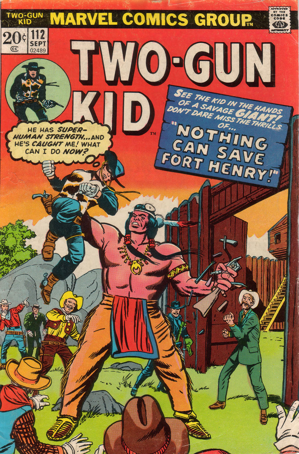 Read online Two-Gun Kid comic -  Issue #112 - 1