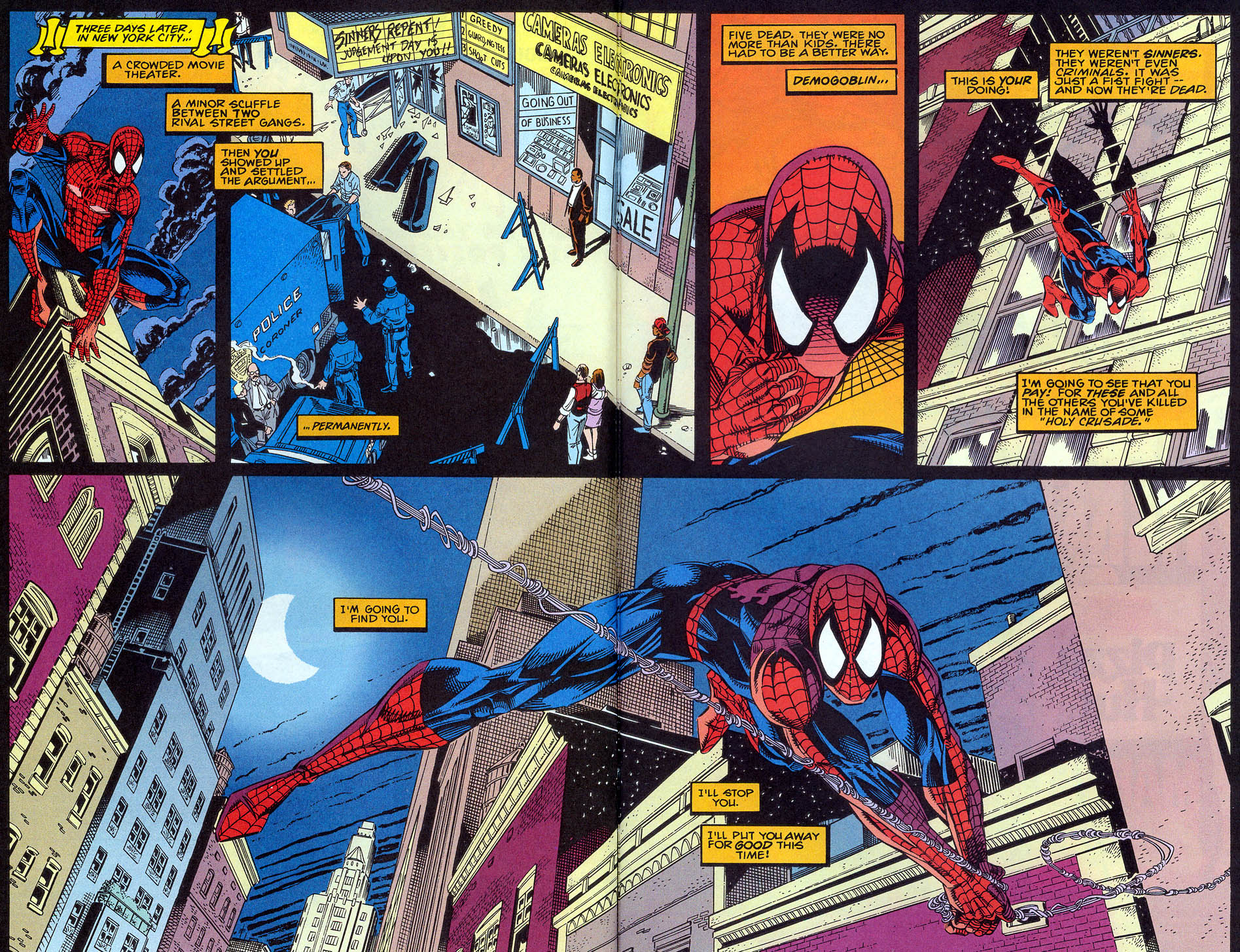 Read online Spider-Man (1990) comic -  Issue #48 - Demons Of Our Past - 7
