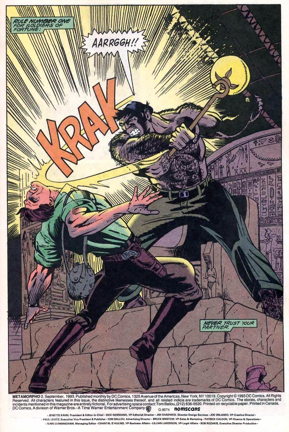 Read online Metamorpho (1993) comic -  Issue #2 - 2