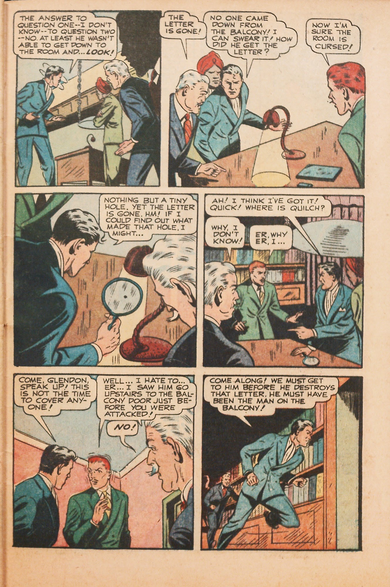 Read online Super-Mystery Comics comic -  Issue #36 - 47