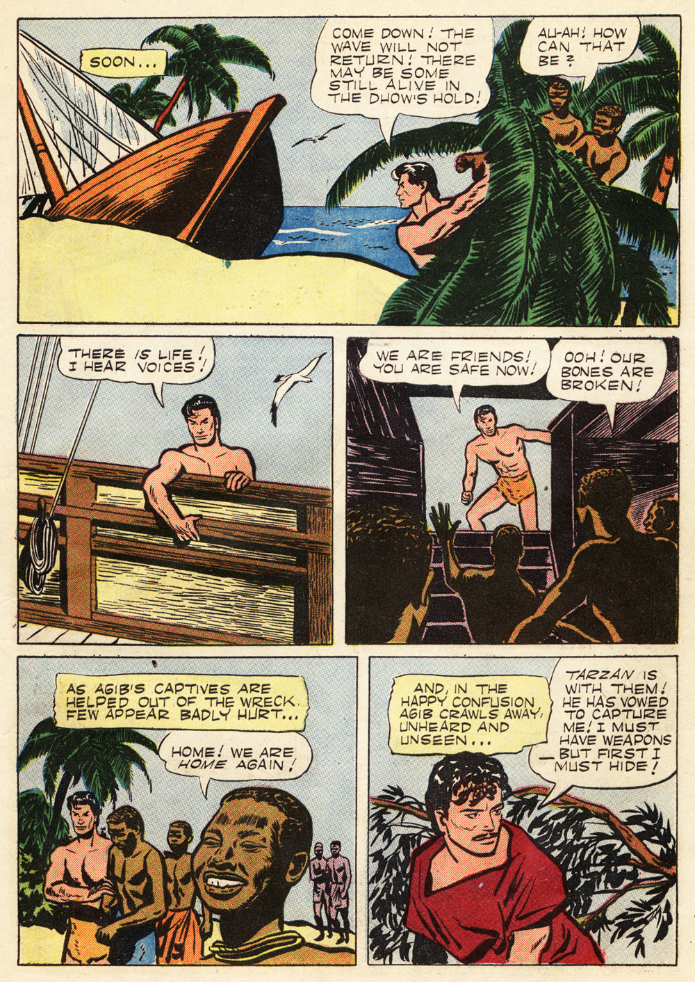 Read online Tarzan (1948) comic -  Issue #73 - 7